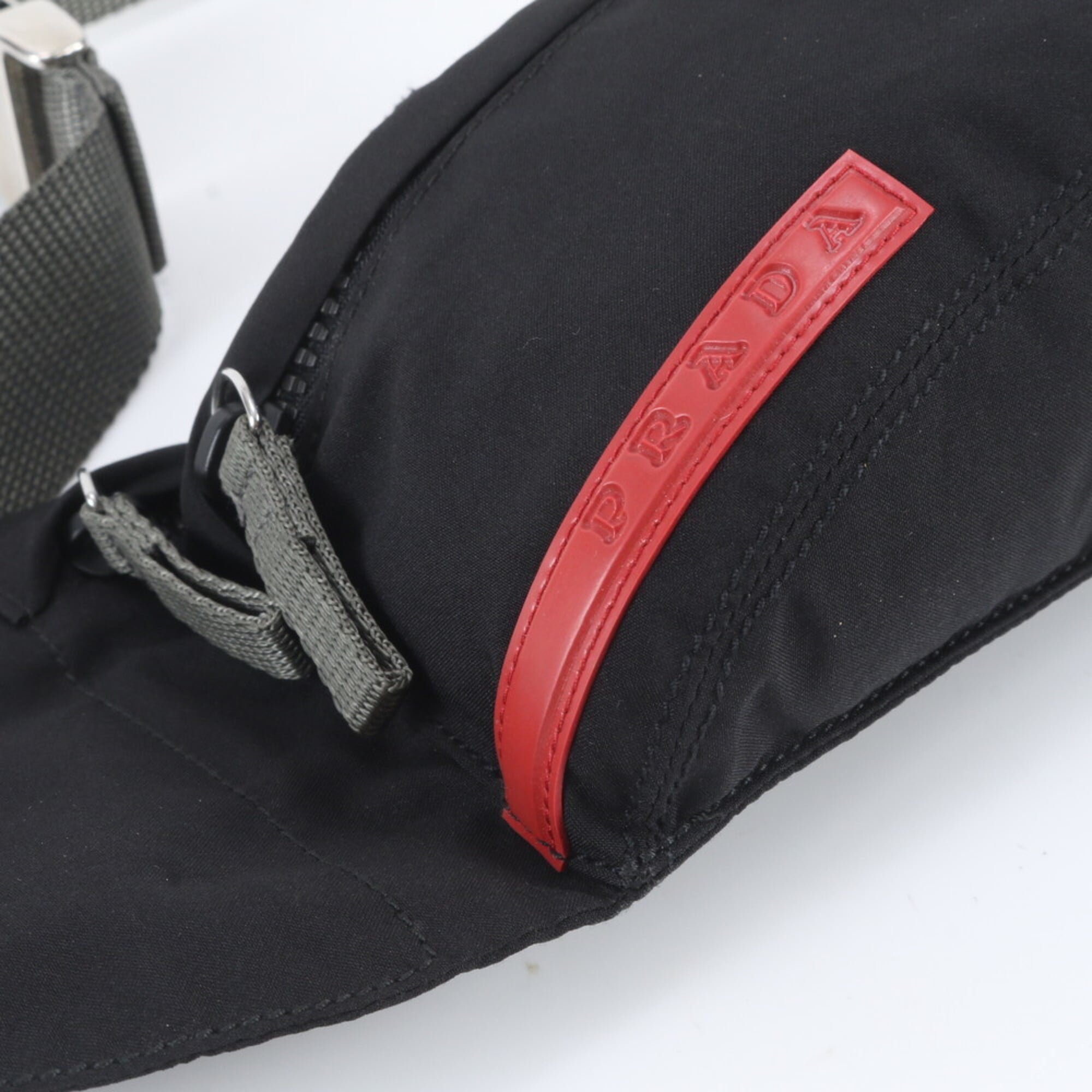 Pradasports Black Fanny Pack Sling Bag (Pre-Owned)
