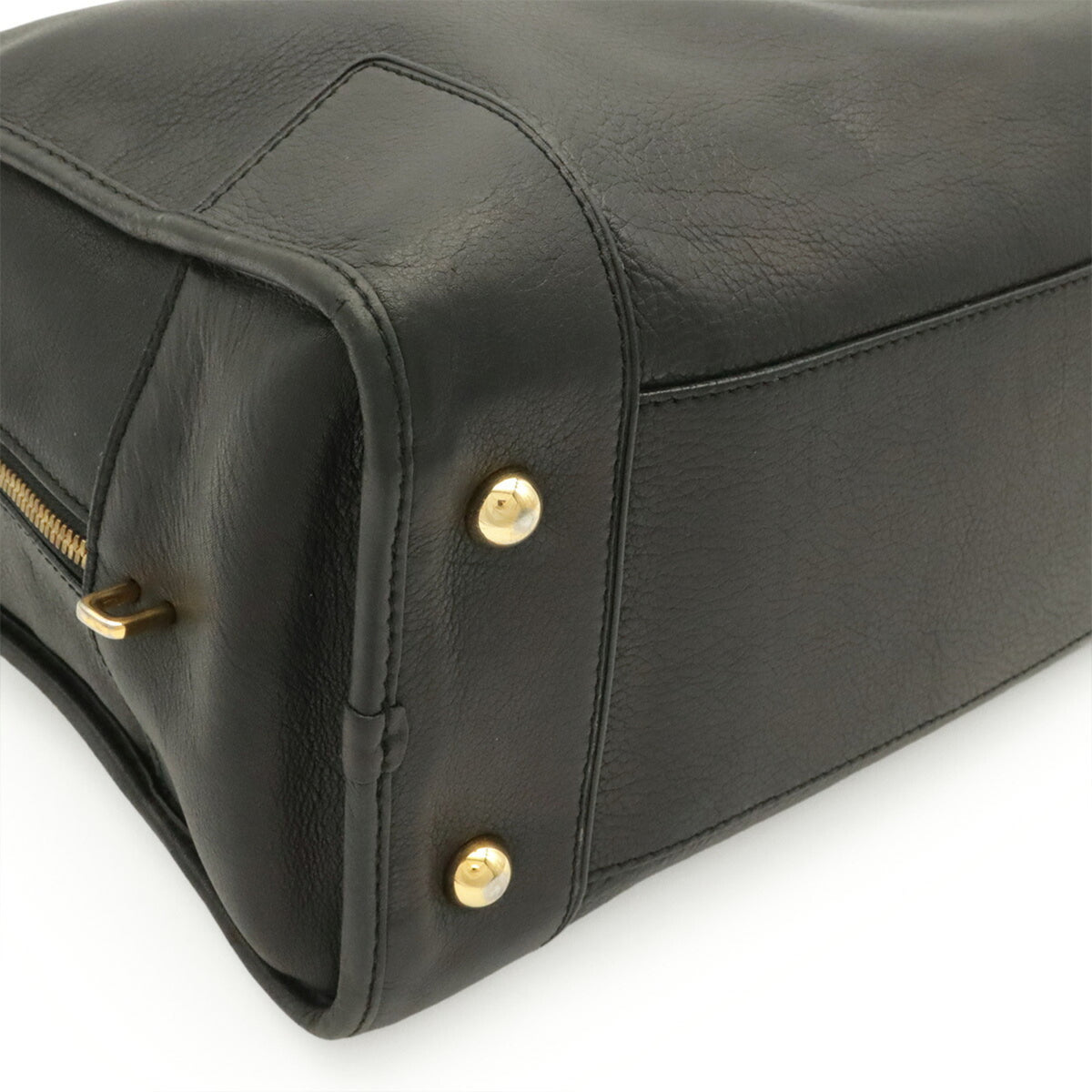 Loewe Amazona Black Leather Handbag (Pre-Owned)