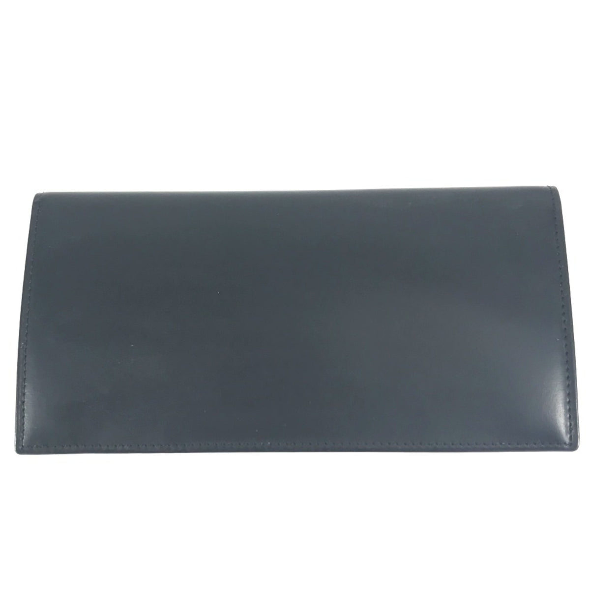 Cartier Black Leather Long Wallet (Bi-Fold) (Pre-Owned)
