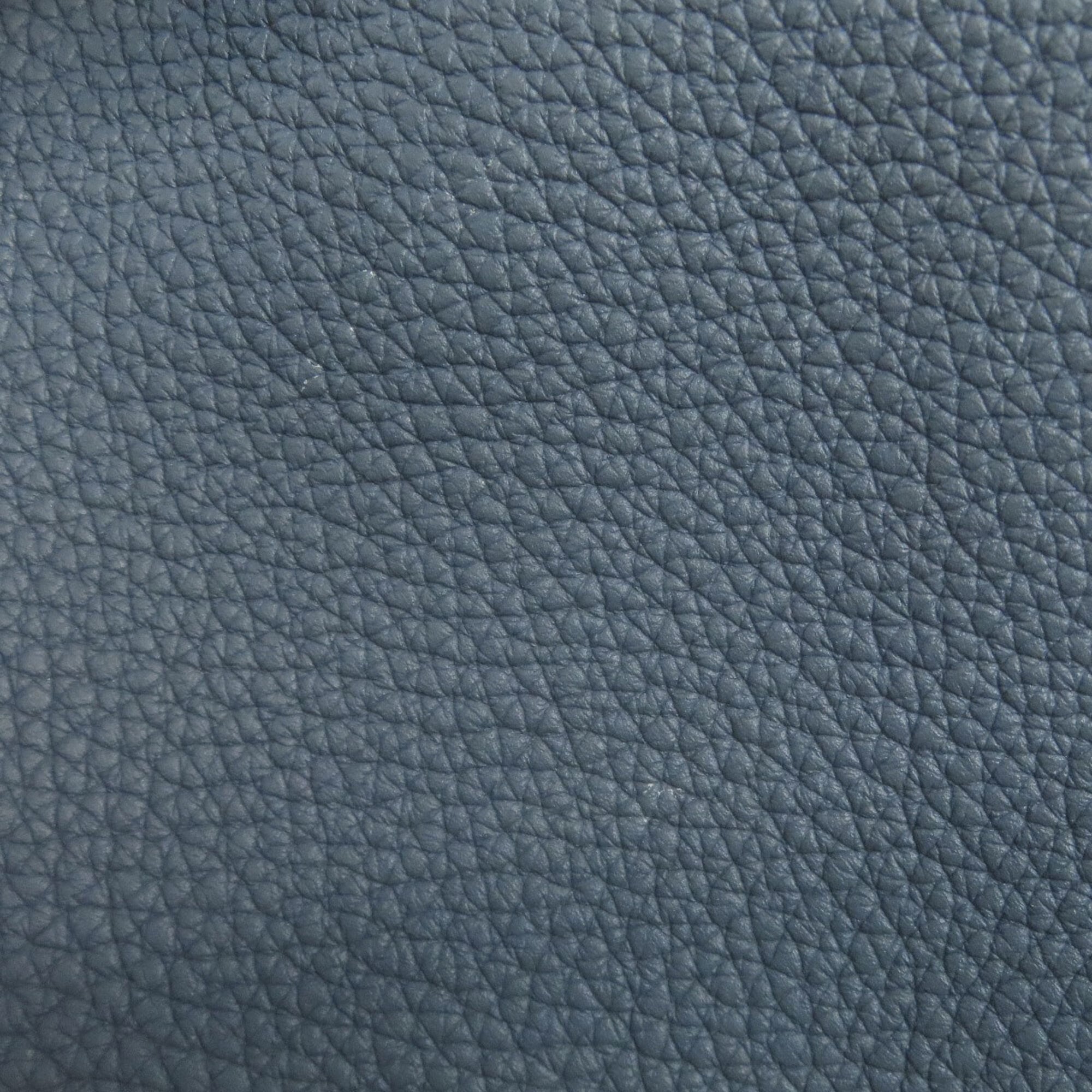 Hermes Blue Togo Leather Handbag (Pre-Owned)