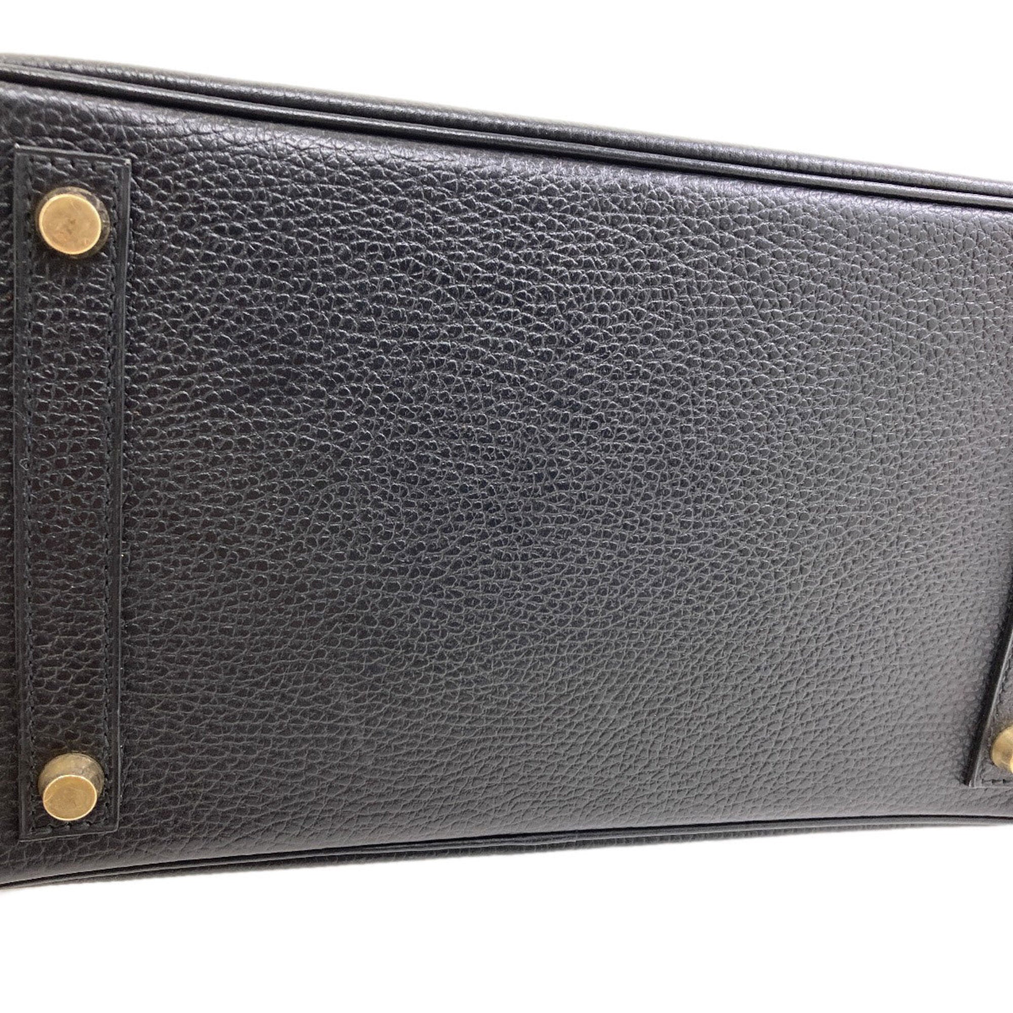 Hermes Black Ardennes Leather Handbag (Pre-Owned)