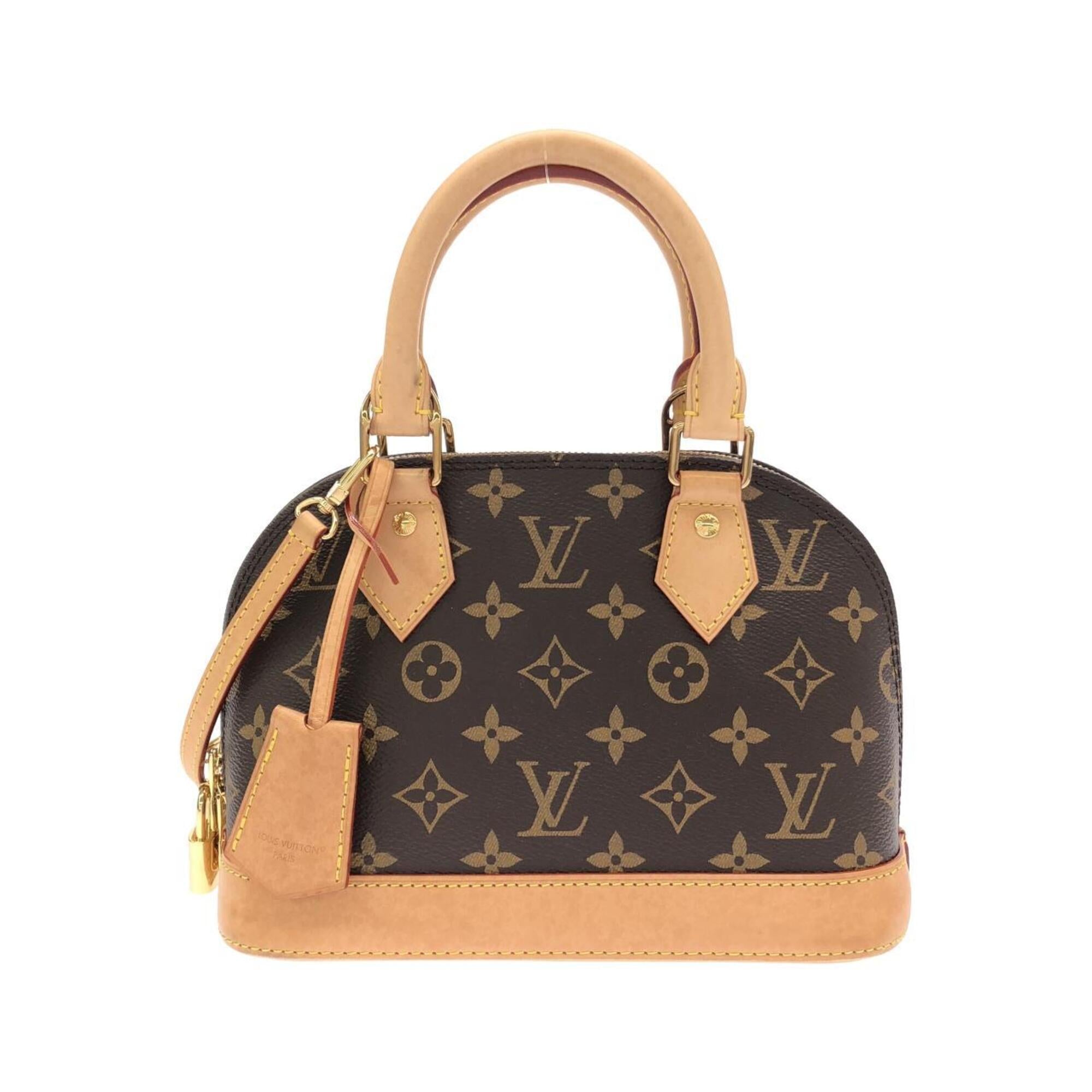 Louis Vuitton Marron Coated Canvas Handbag (Pre-Owned)