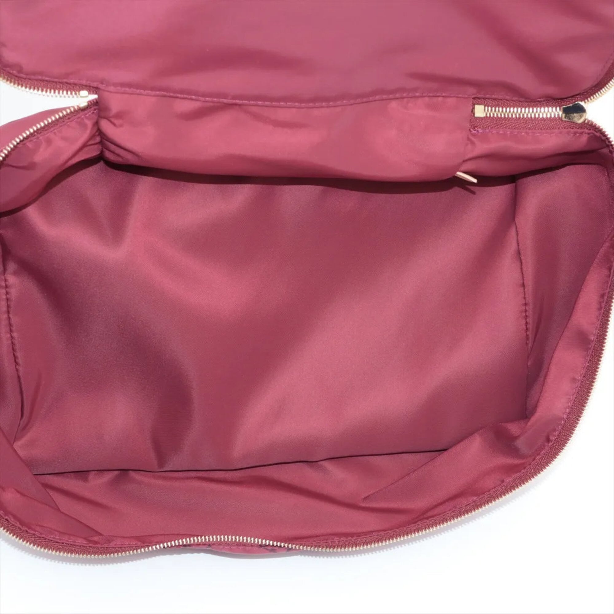 Louis Vuitton Monogram Red Color Nylon Leather Handbag Pouch (Pre-Owned)