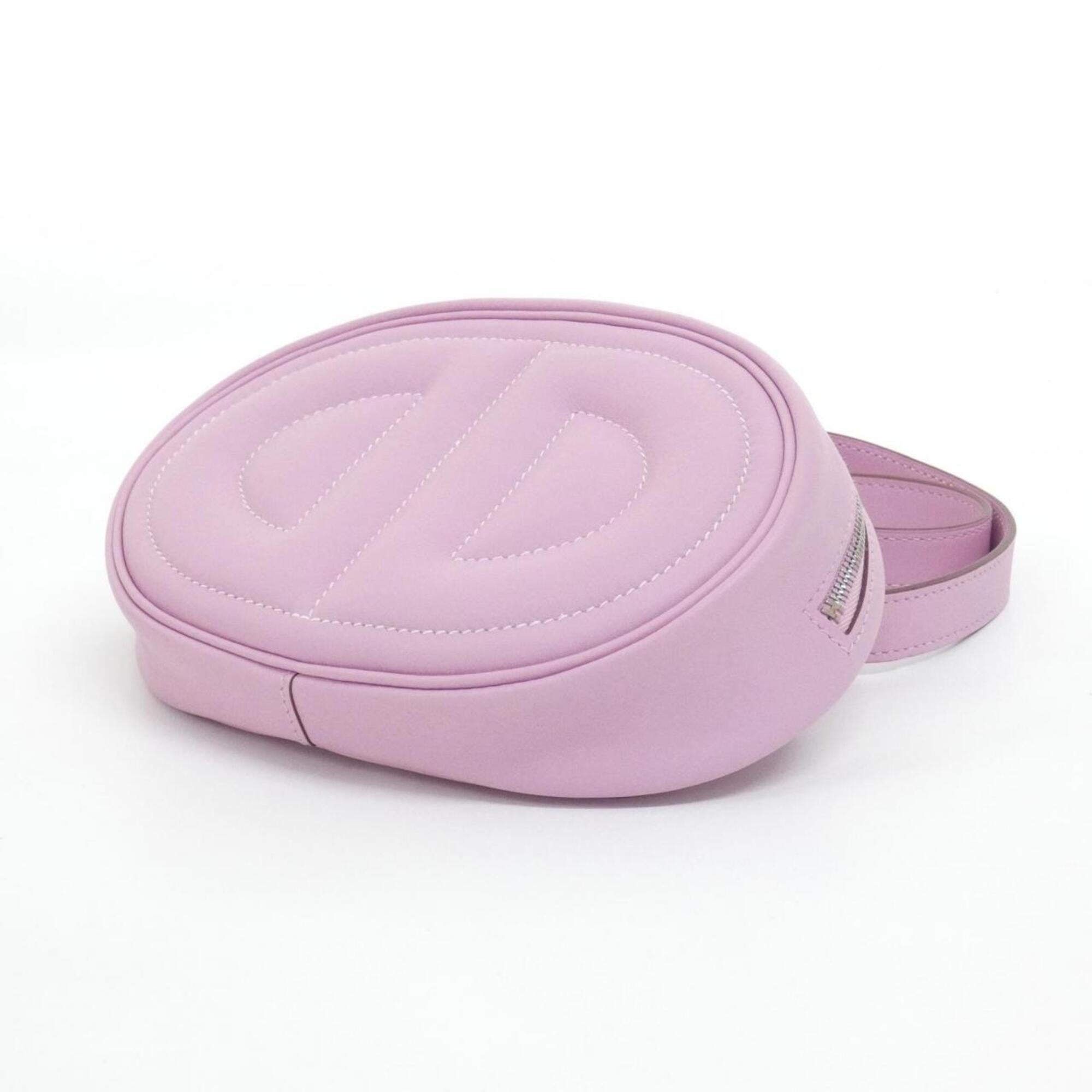 Hermes Pink Swift Leather Shoulder Bag (Pre-Owned)
