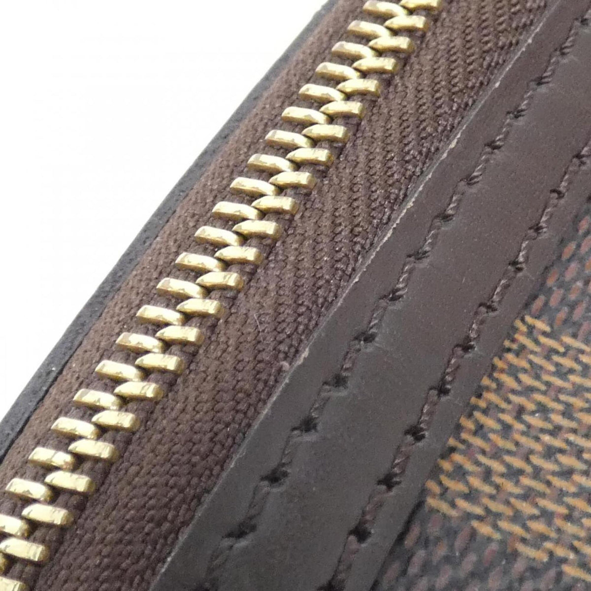 Louis Vuitton Damier Canvas Ebene Coated Canvas Shoulder Bag (Pre-Owned)