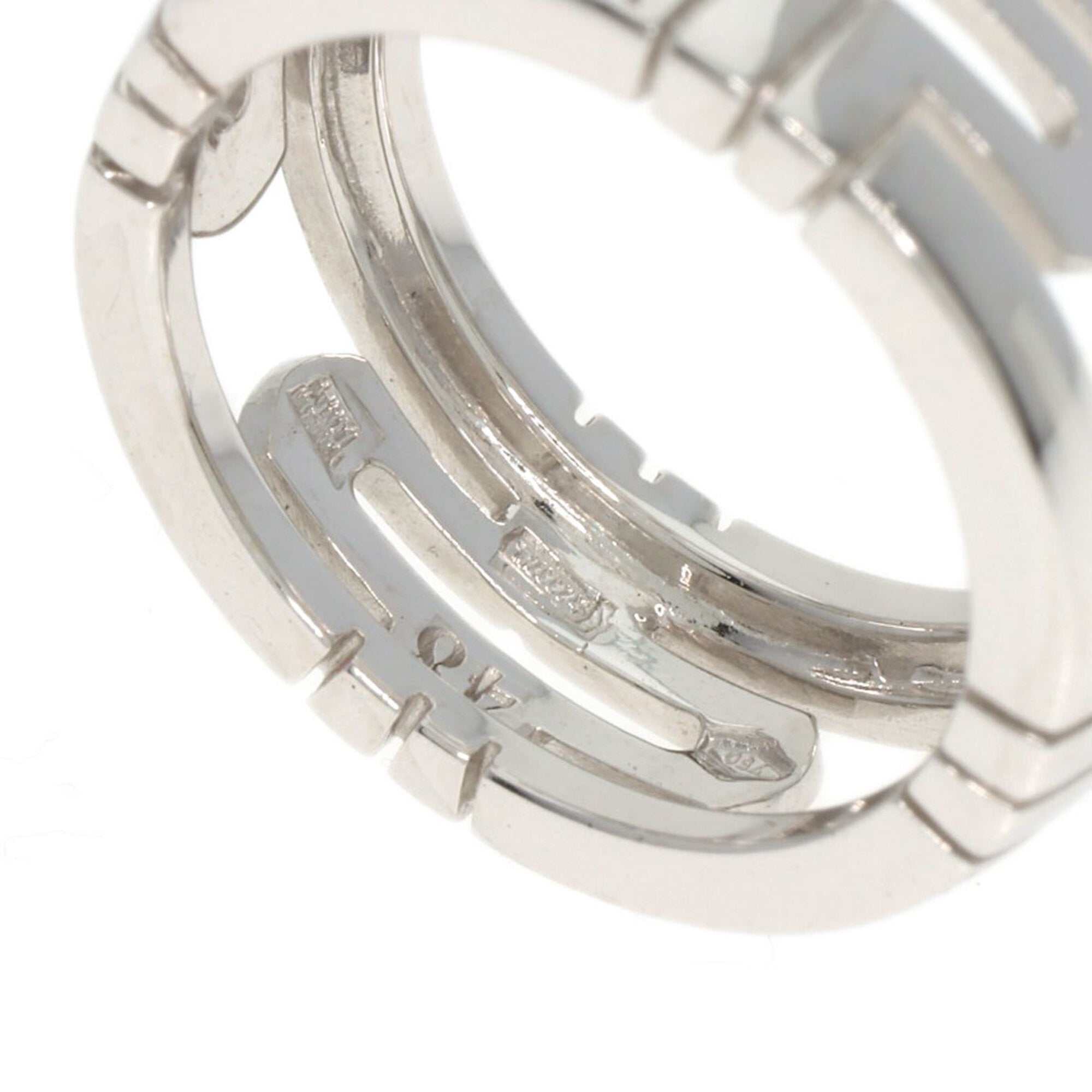 Bvlgari White Gold (18K) Band Ring (Pre-Owned)