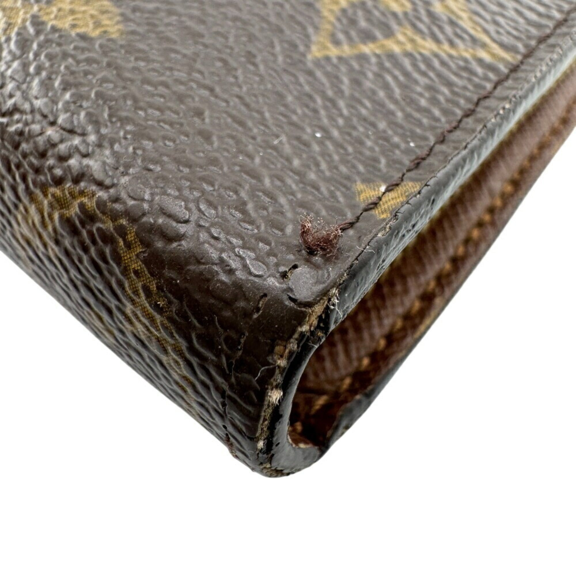 Louis Vuitton Brown Monogram Monogram Long Wallet (Bi-Fold) (Pre-Owned)
