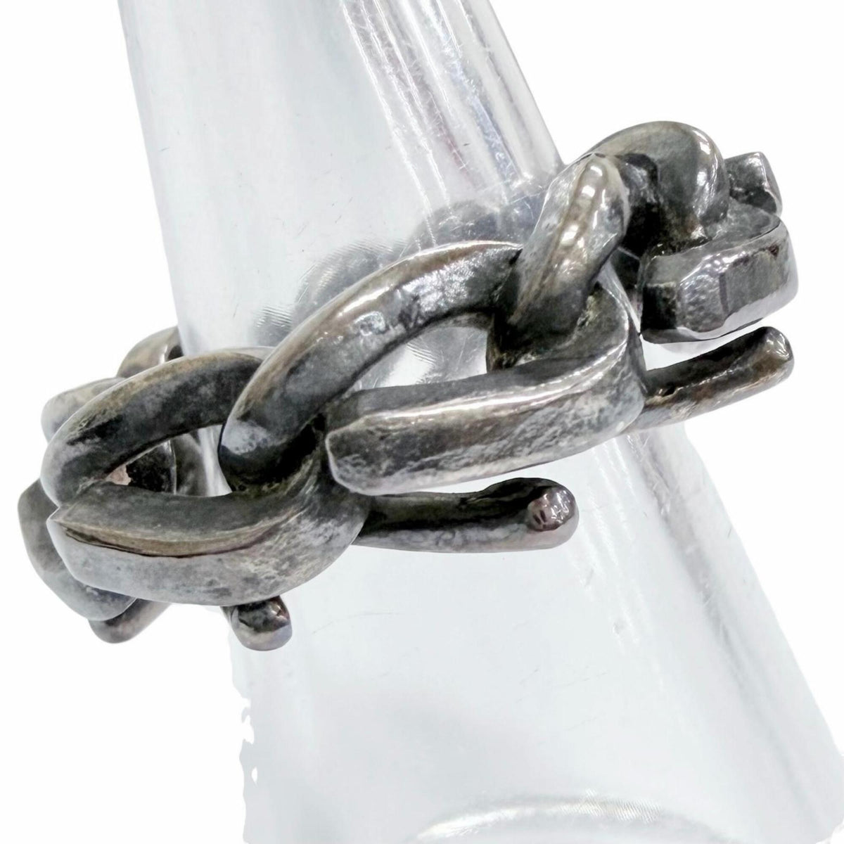 Tiffany Silver Silver 925 Band Ring (Pre-Owned)