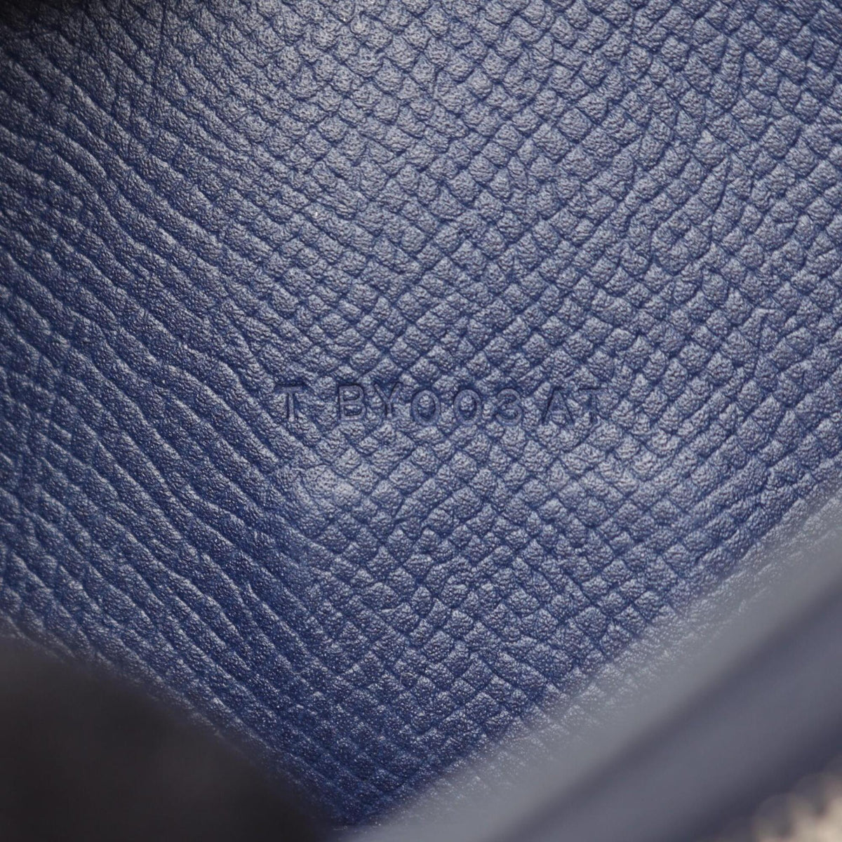 Hermes Bleu Saphir Blue Blue Paradise Navy Epsom Leather Long Wallet (Bi-Fold) (Pre-Owned)