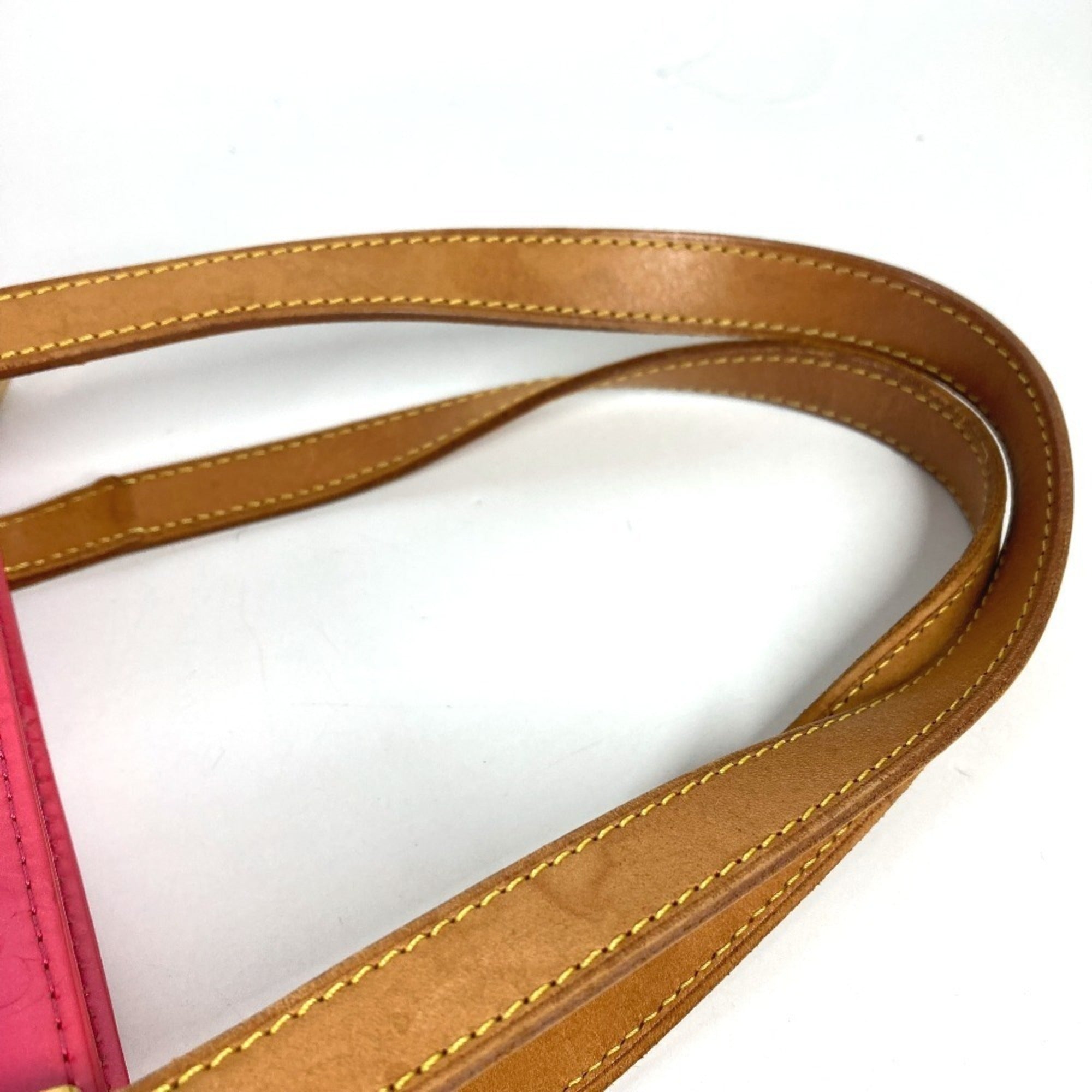 Louis Vuitton Fuchsia Pink Galle Pink Monogram Vernis Handbag Shoulder Bag Tote Bag (Pre-Owned)