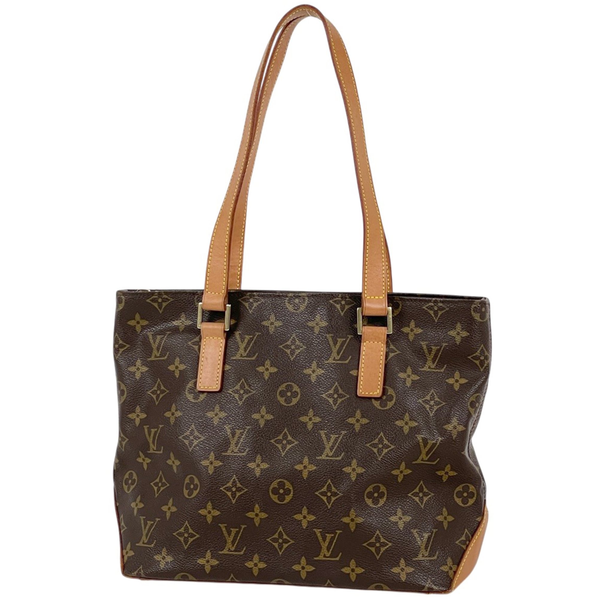 Louis Vuitton Brown Monogram Shoulder Bag Tote Bag (Pre-Owned)