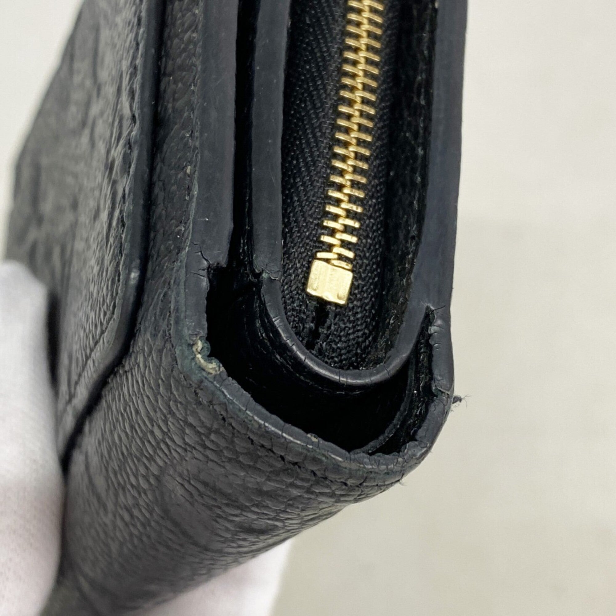 Louis Vuitton Noir Wallet (Bi-Fold) (Pre-Owned)