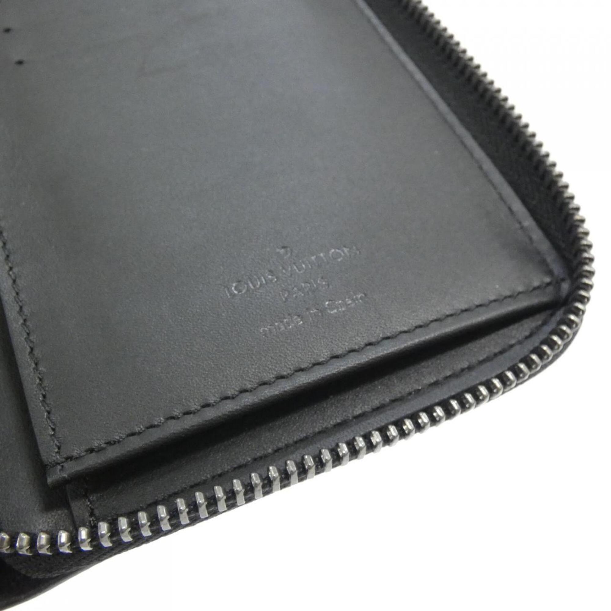 Louis Vuitton Onyx Leather Long Wallet (Bi-Fold) (Pre-Owned)