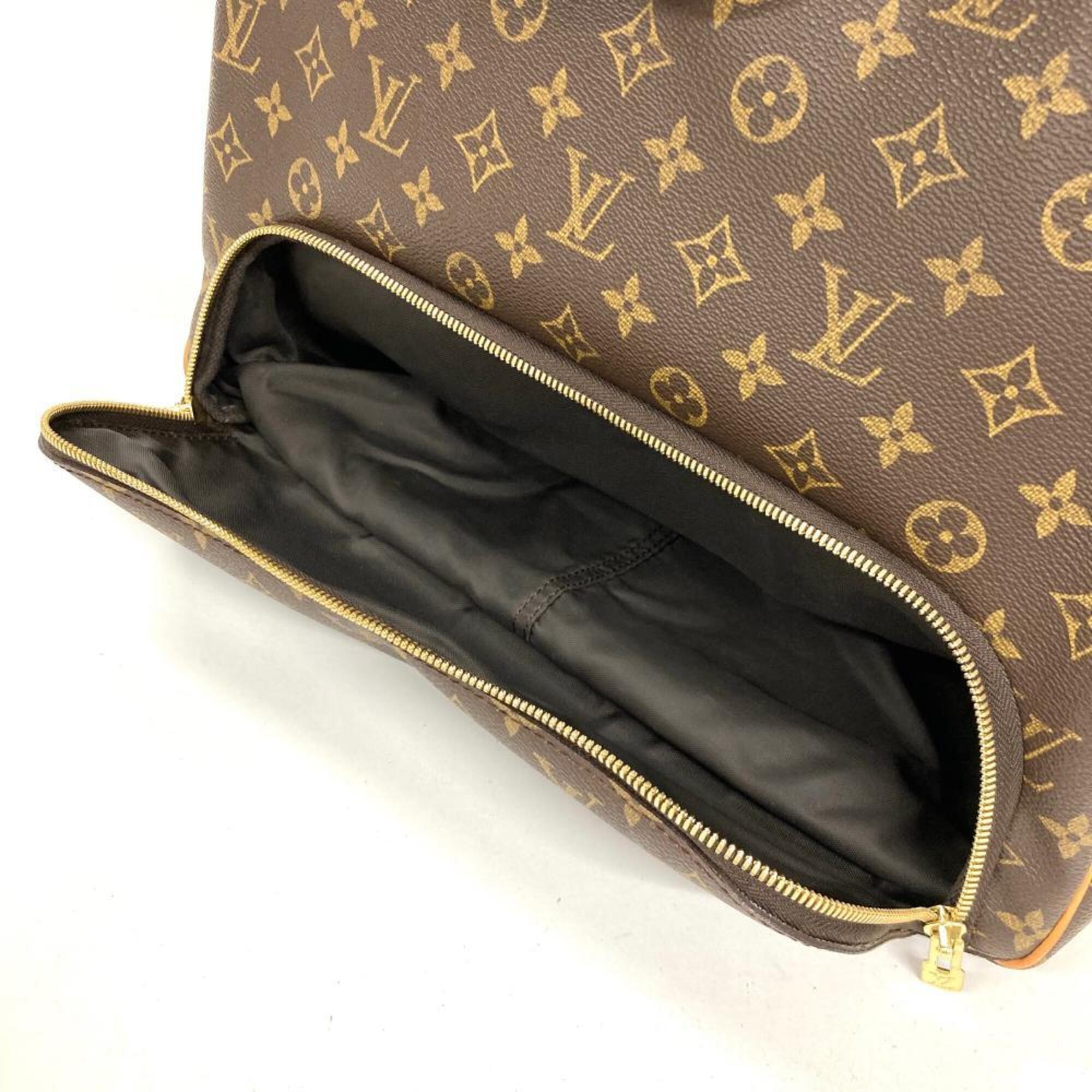 Louis Vuitton Brown Monogram Canvas Boston Bag (Pre-Owned)