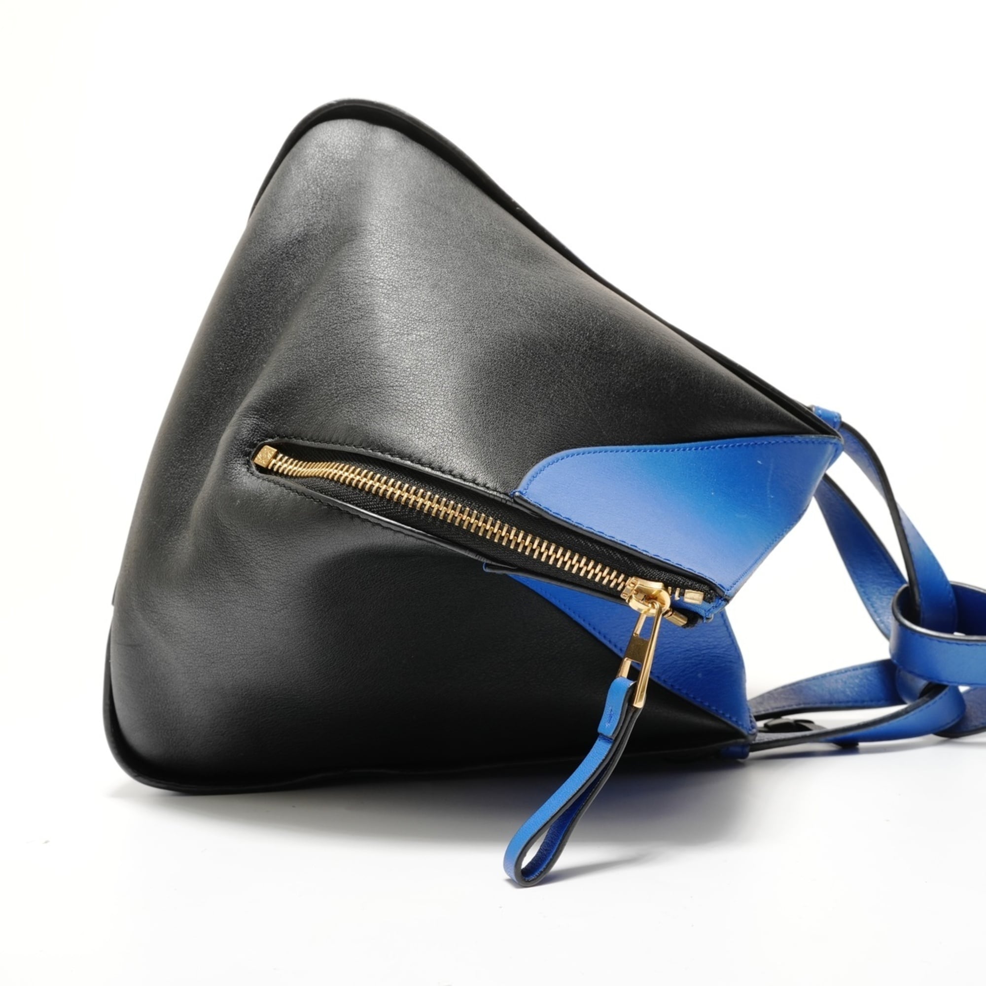 Loewe Hammock Blue Leather Handbag (Pre-Owned)