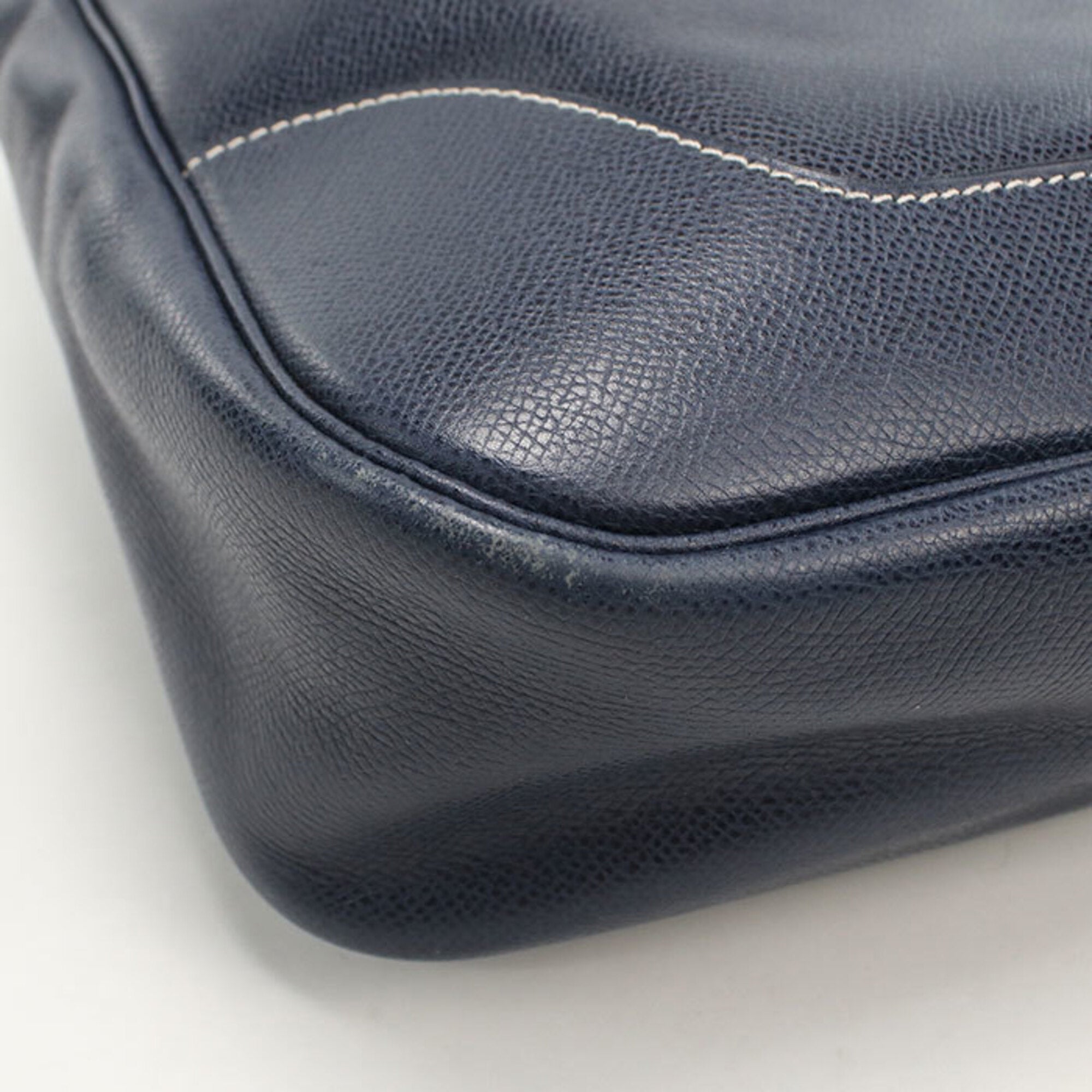 Hermes Navy Shoulder Bag (Pre-Owned)