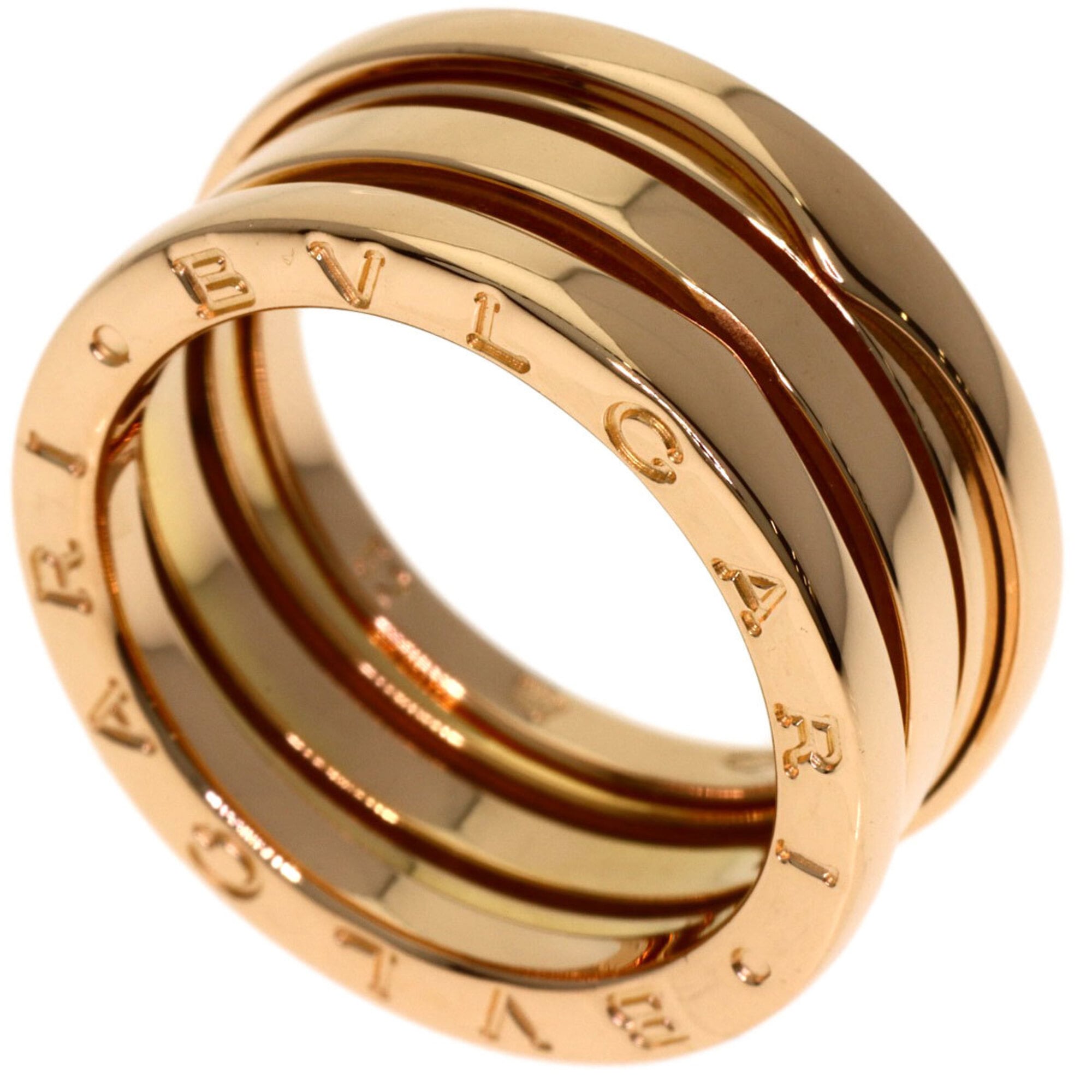 Bvlgari Pink Gold (18K) Band Ring (Pre-Owned)