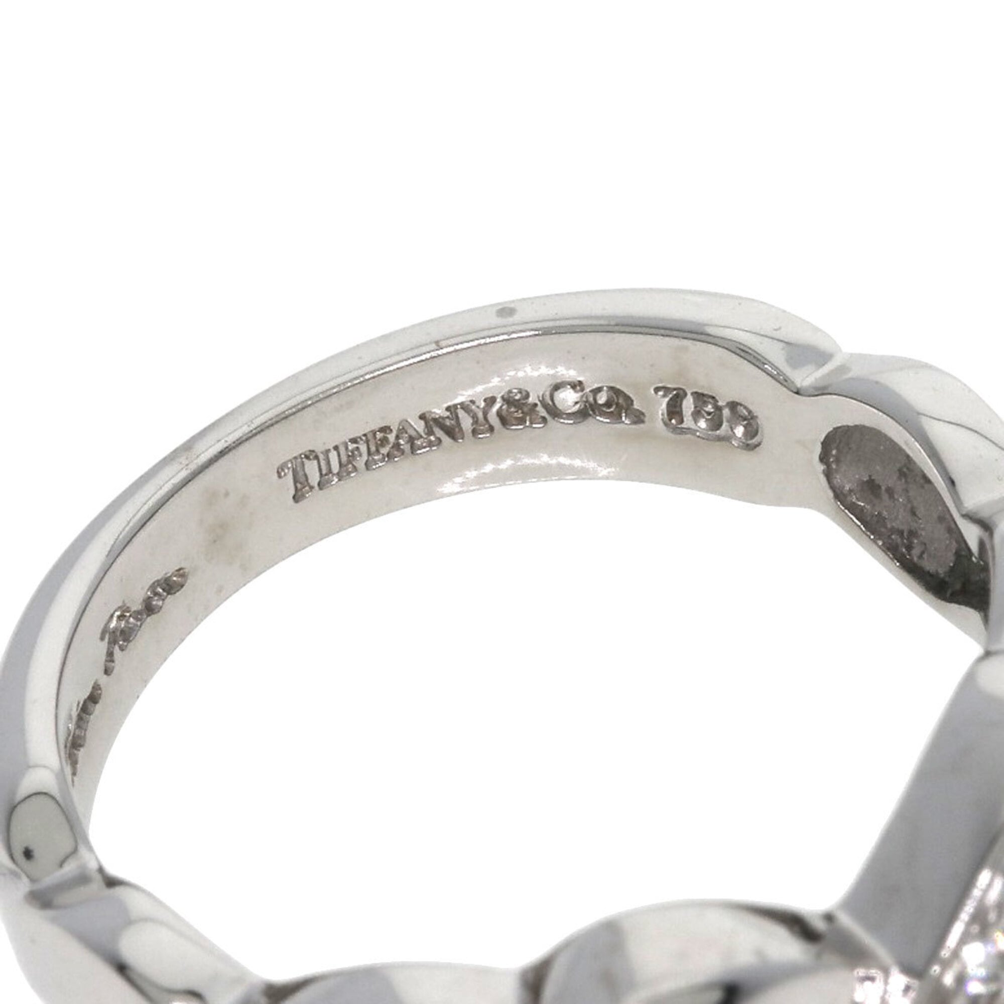 Tiffany White Gold (18K) Band Ring (Pre-Owned)