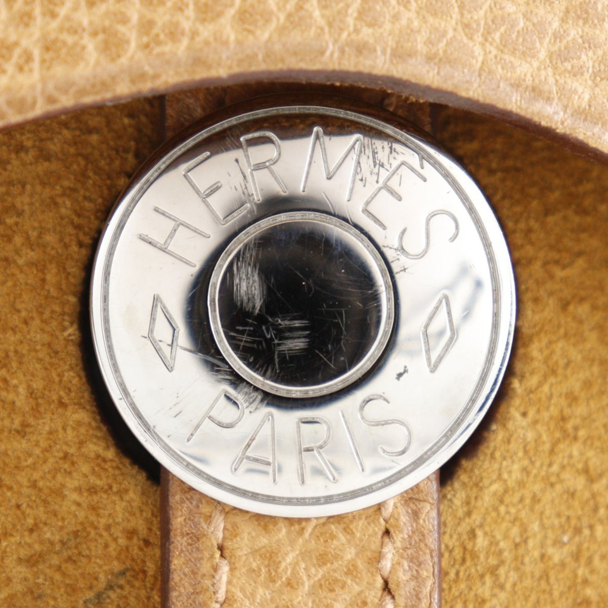 Hermes Brown Toile H Shoulder Bag (Pre-Owned)