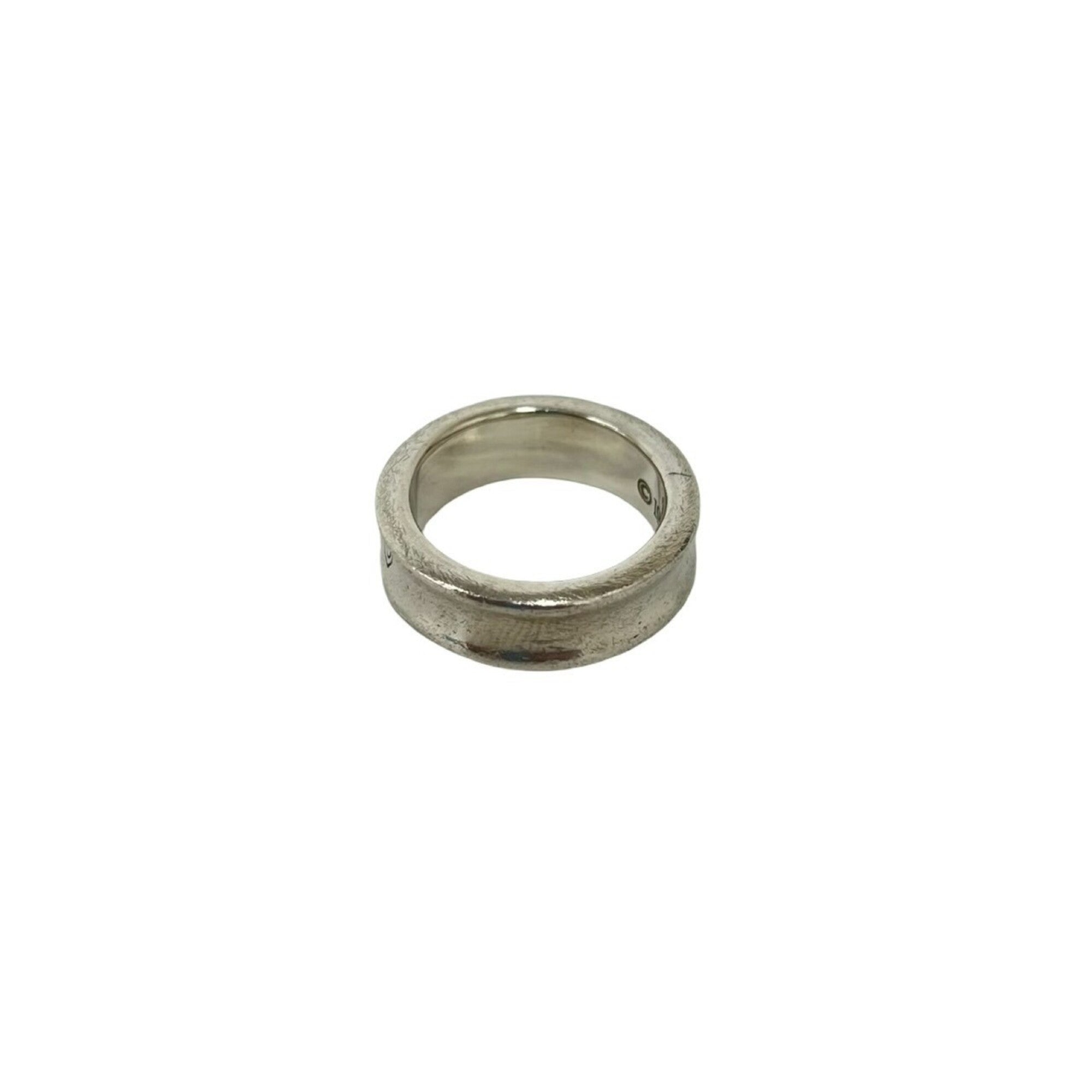 Tiffany Silver Silver 925 Band Ring (Pre-Owned)