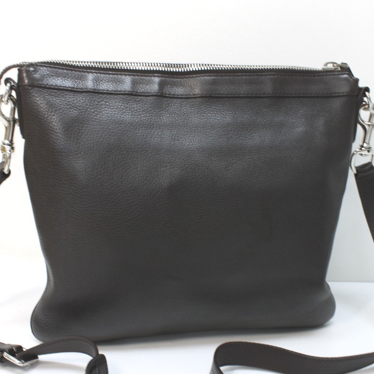 Gucci Brown Leather Shoulder Bag (Pre-Owned)
