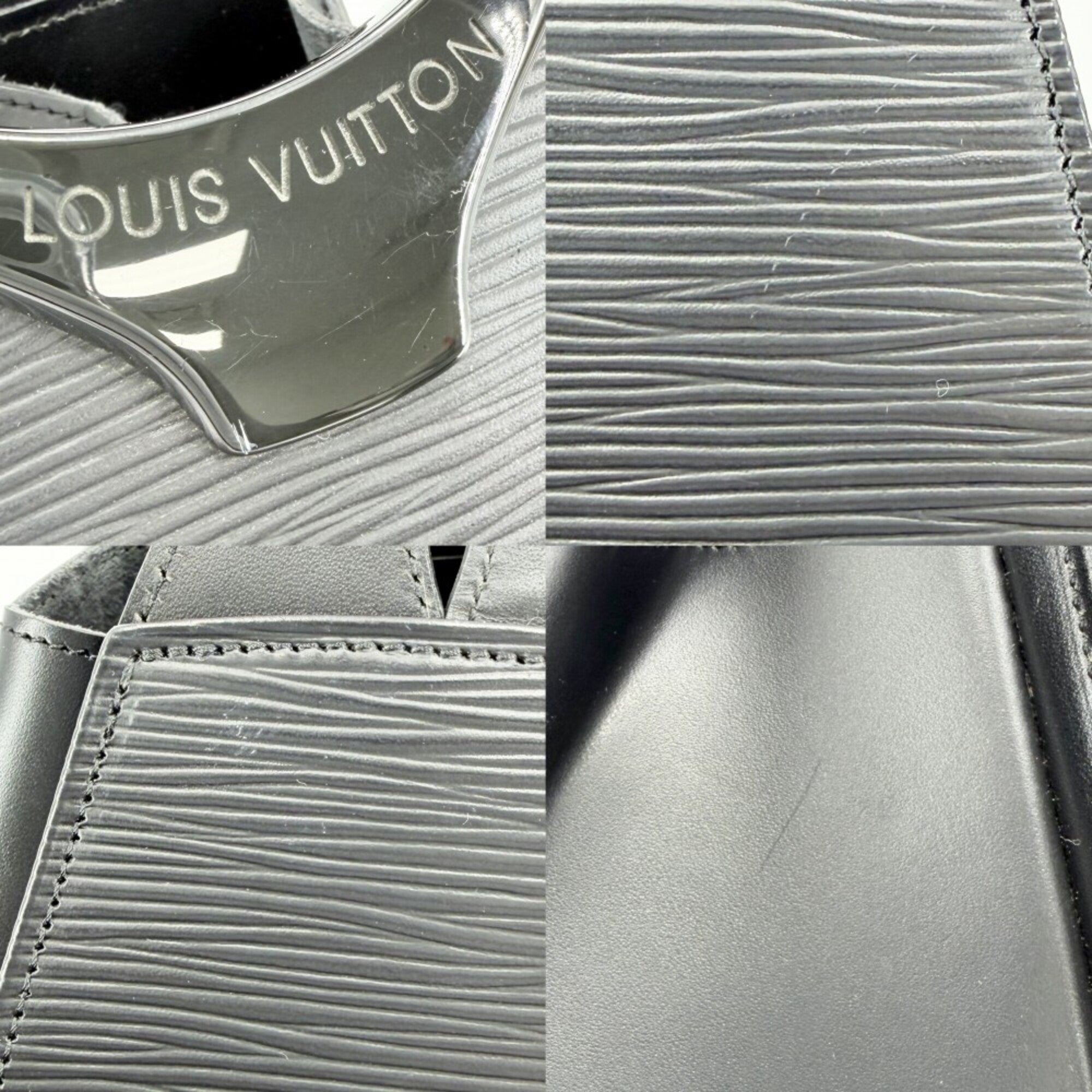 Louis Vuitton Noir Epi Leather Pochette Shoulder Bag (Pre-Owned)