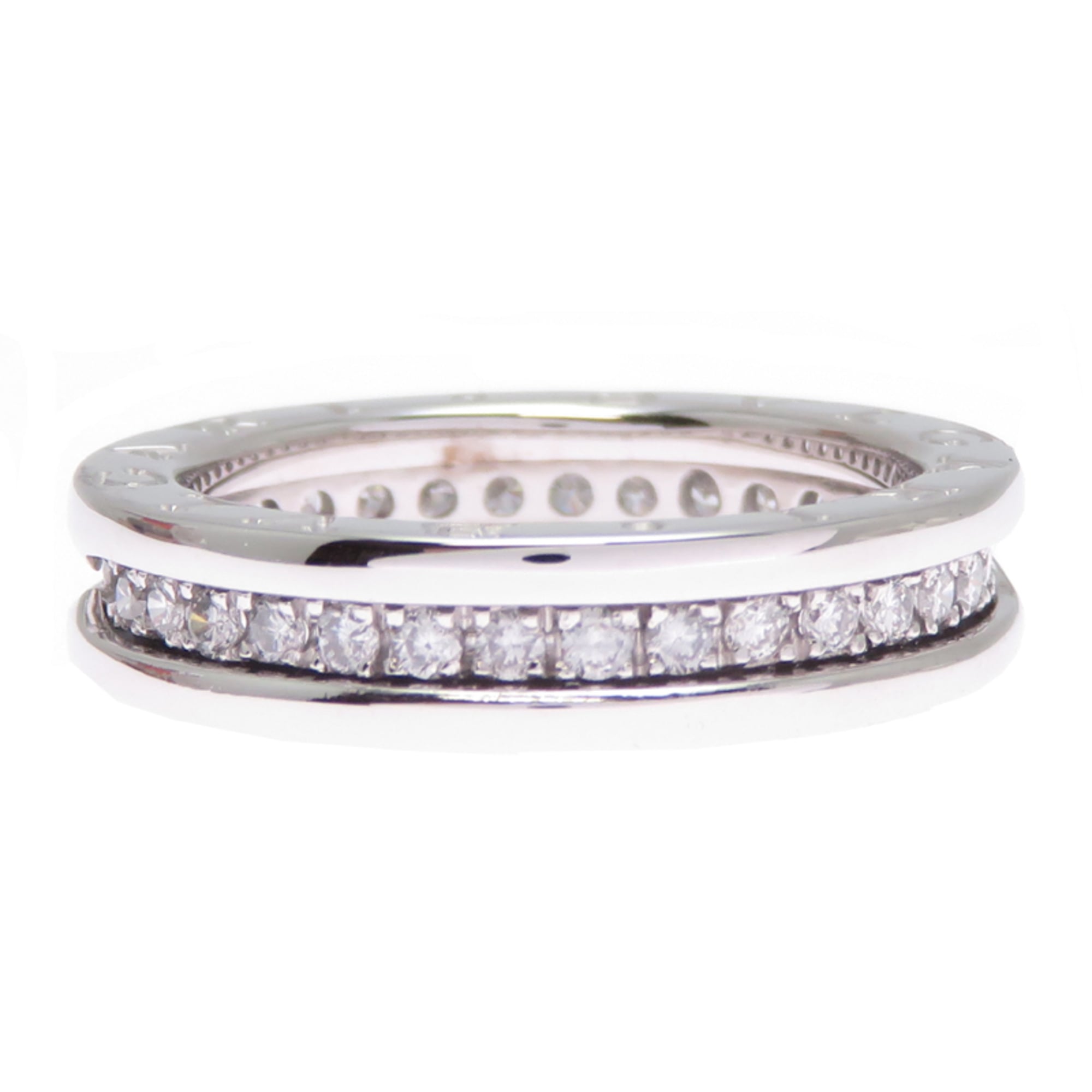 Bvlgari White Gold (18K) Band Ring (Pre-Owned)
