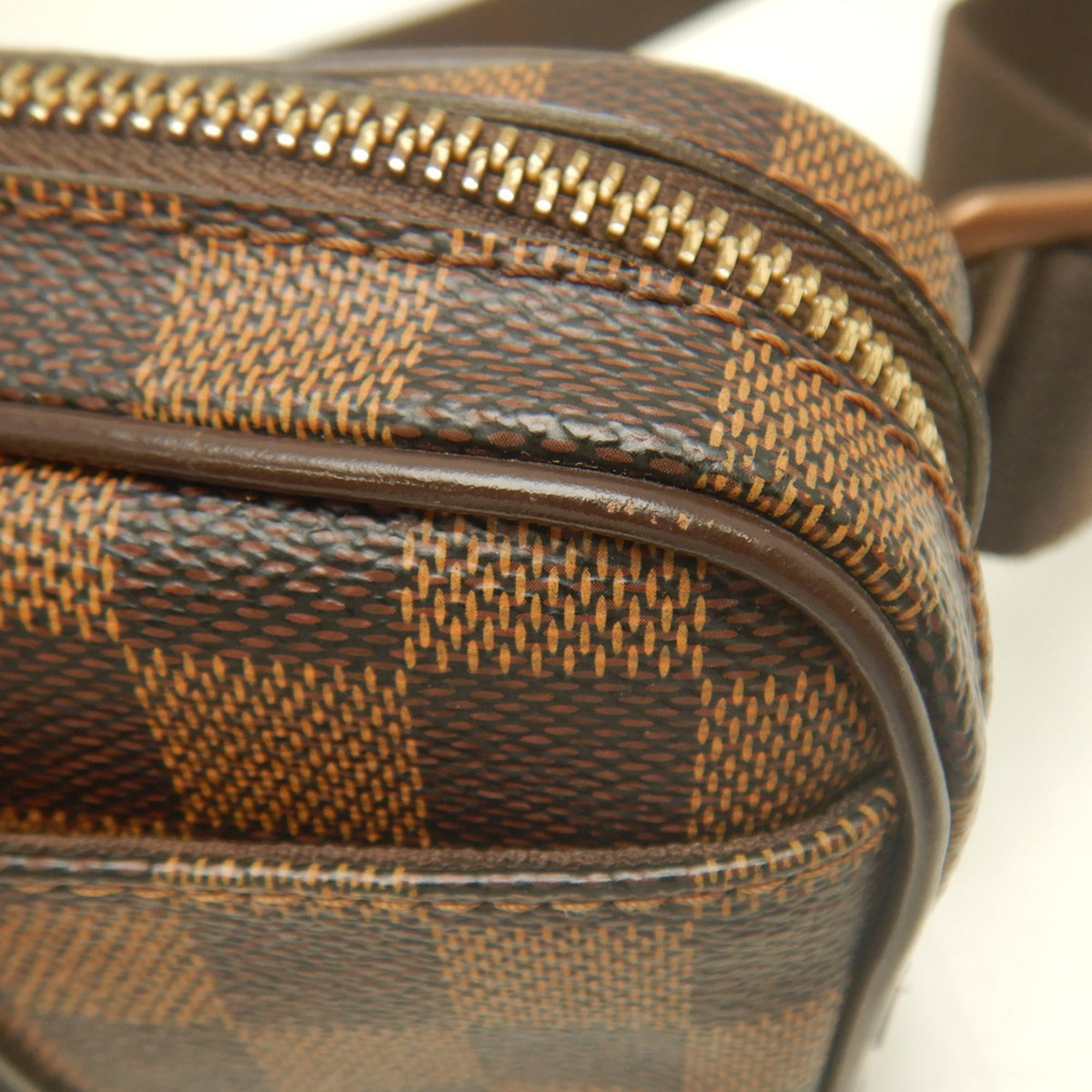 Louis Vuitton Damier Ebene Damier Canvas Fanny Pack (Pre-Owned)