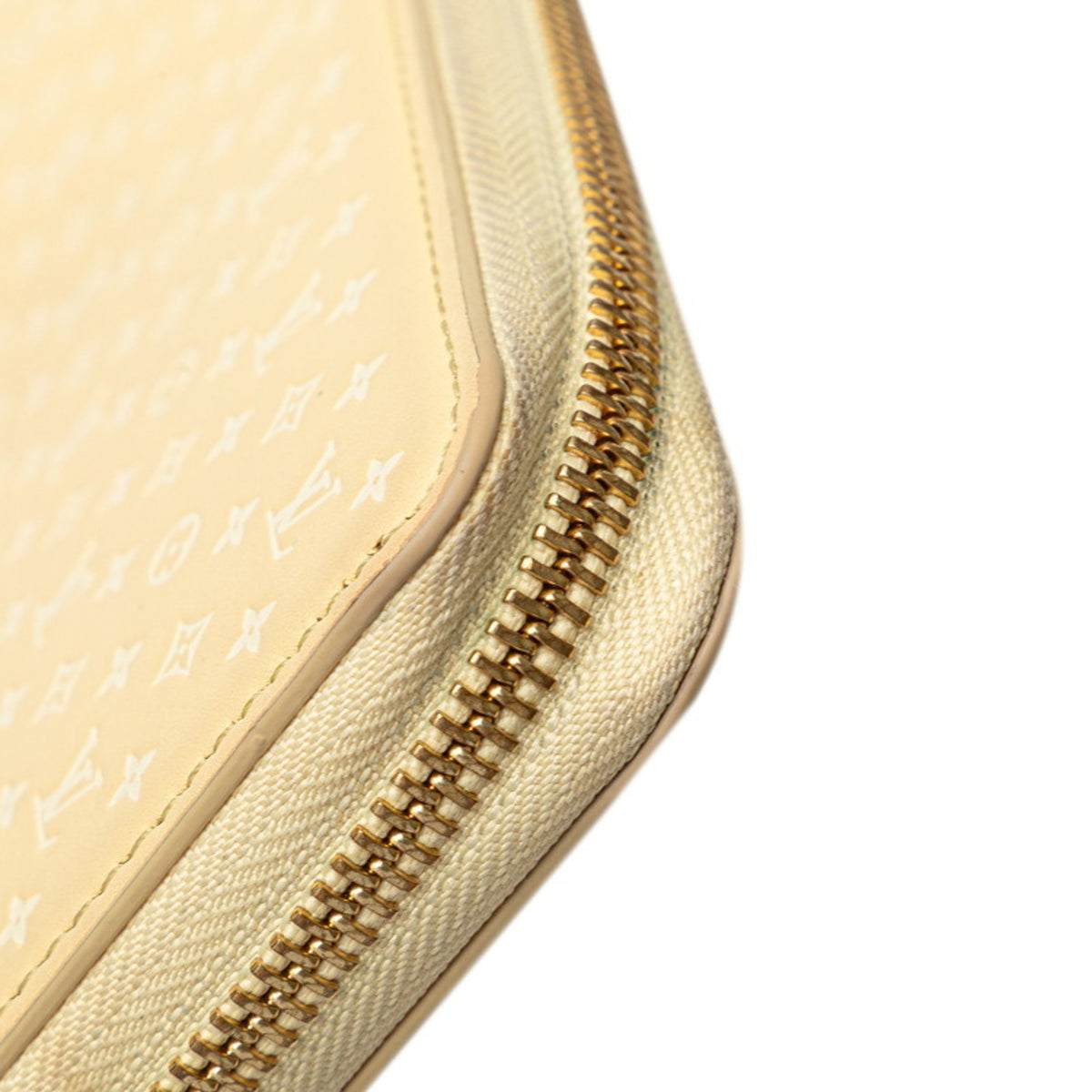 Louis Vuitton Yellow Leather Coin Purse/Coin Case (Pre-Owned)