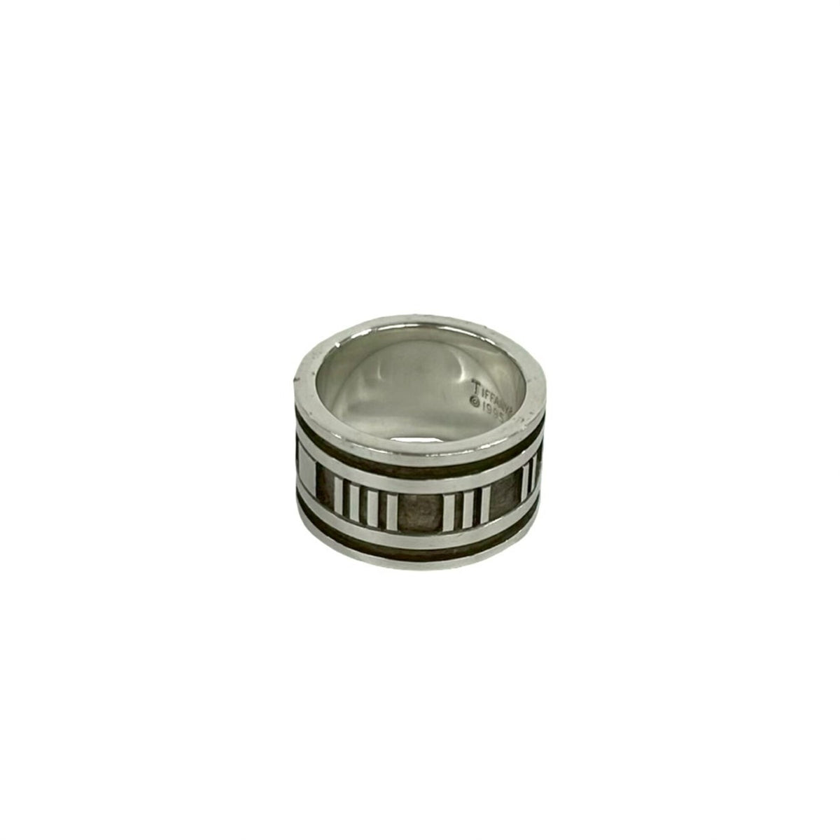 Tiffany Silver Silver 925 Band Ring (Pre-Owned)