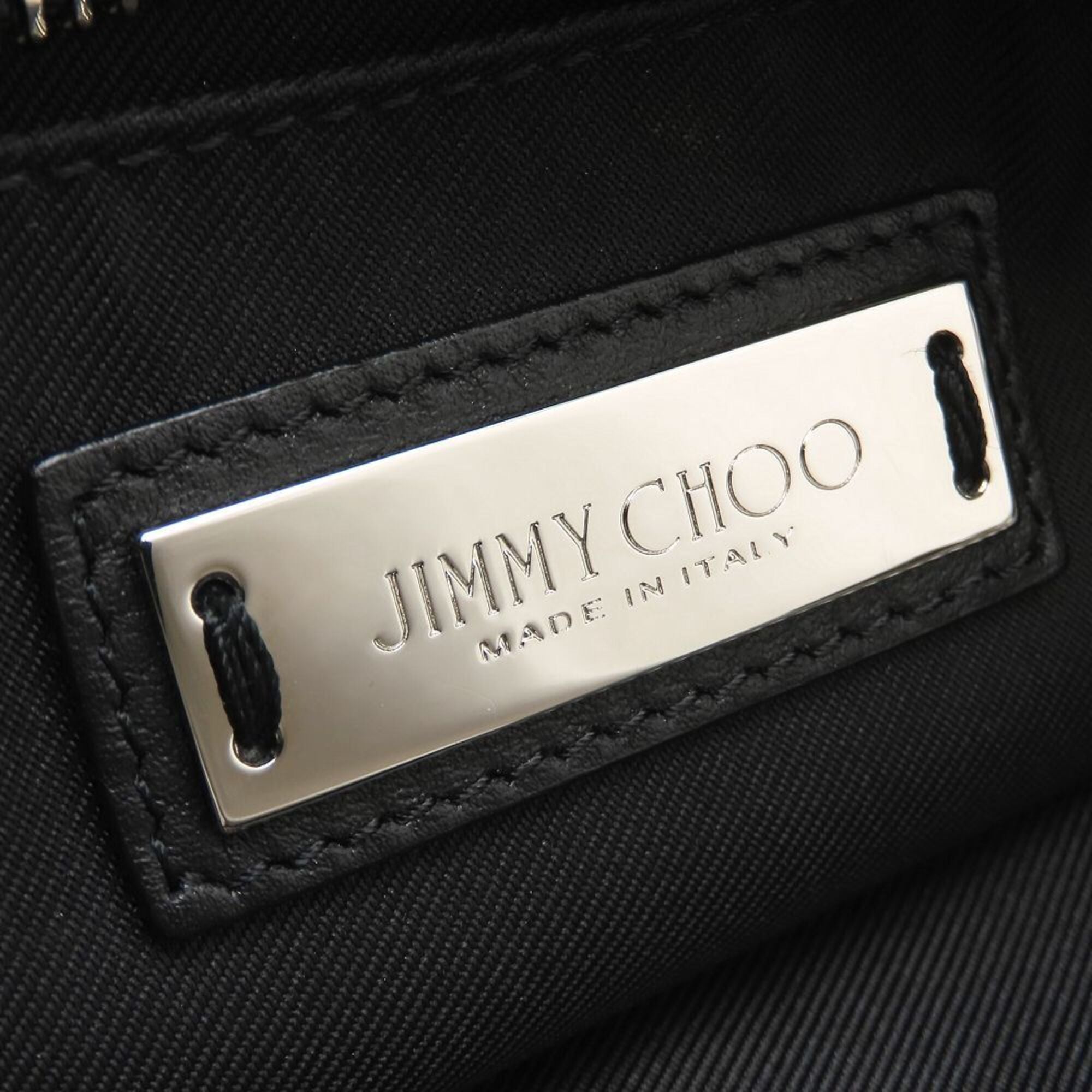 Jimmy Choo Black Leather Handbag (Pre-Owned)