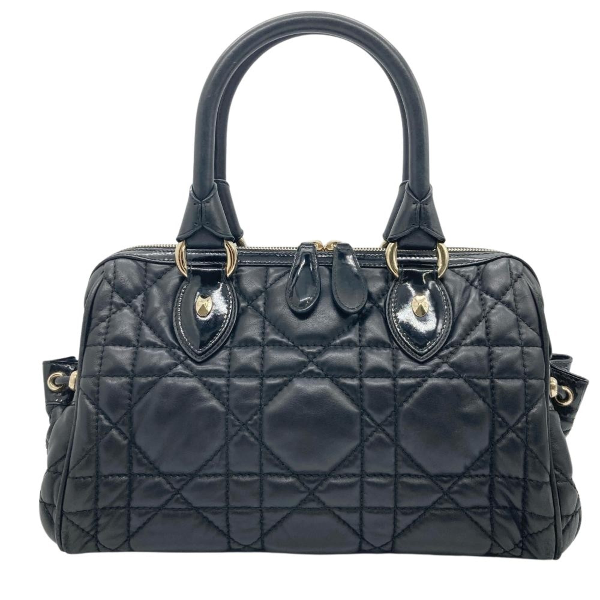 Christian Dior Black Leather Handbag (Pre-Owned)