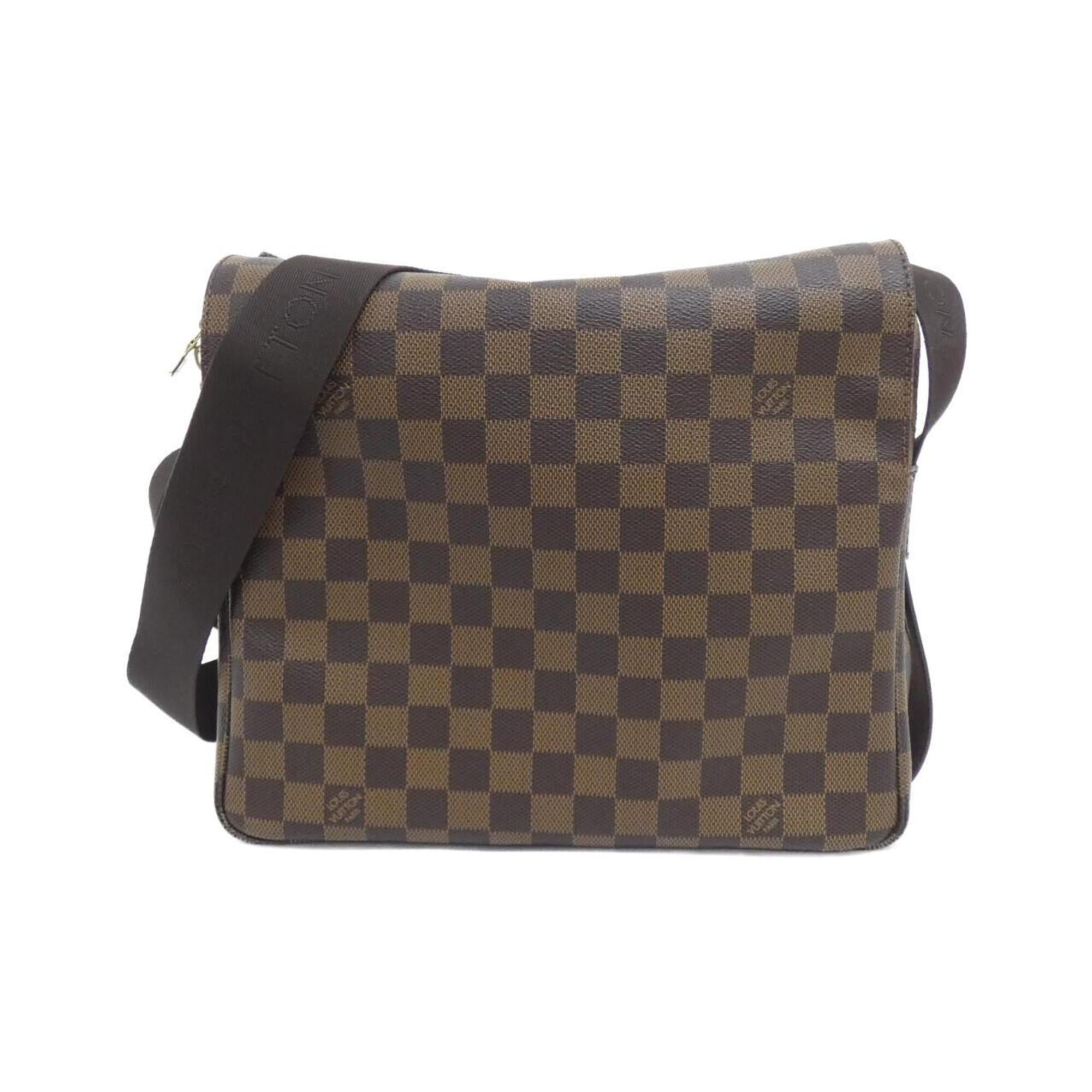 Louis Vuitton Brown Coated Canvas Shoulder Bag (Pre-Owned)