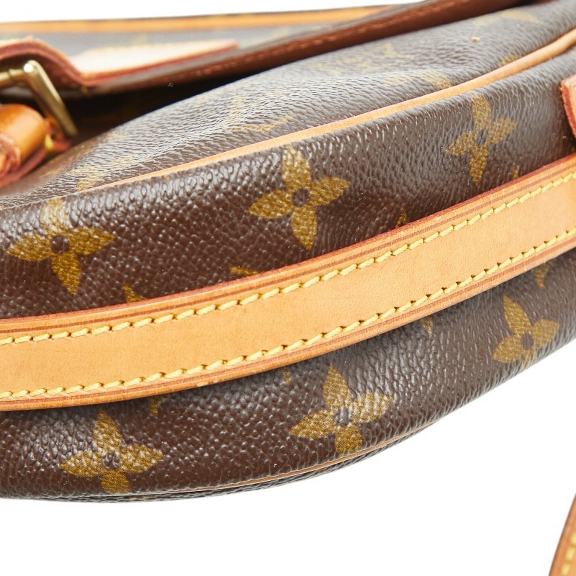 Louis Vuitton Brown Pvc Leather Shoulder Bag (Pre-Owned)