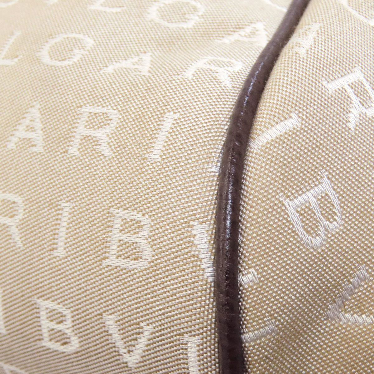 Bvlgari Beige Canvas Handbag (Pre-Owned)