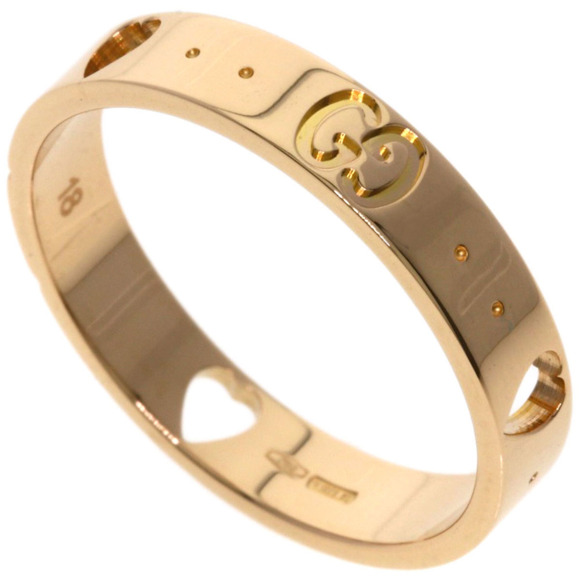 Gucci Pink Gold (18K) Band Ring (Pre-Owned)