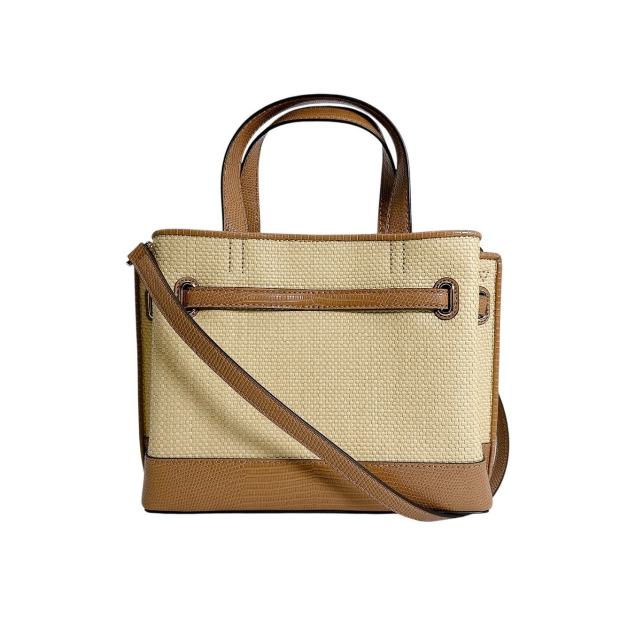 Michael Kors Brown Elastane Handbag Shoulder Bag (Pre-Owned)