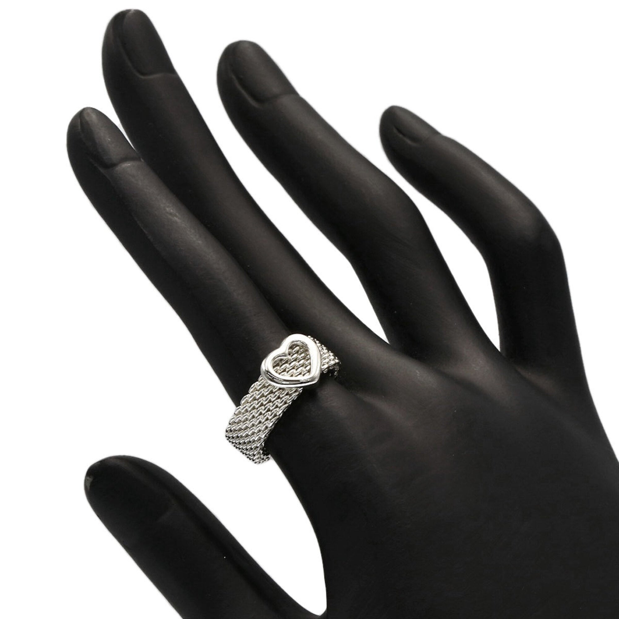 Tiffany Silver Band Ring (Pre-Owned)