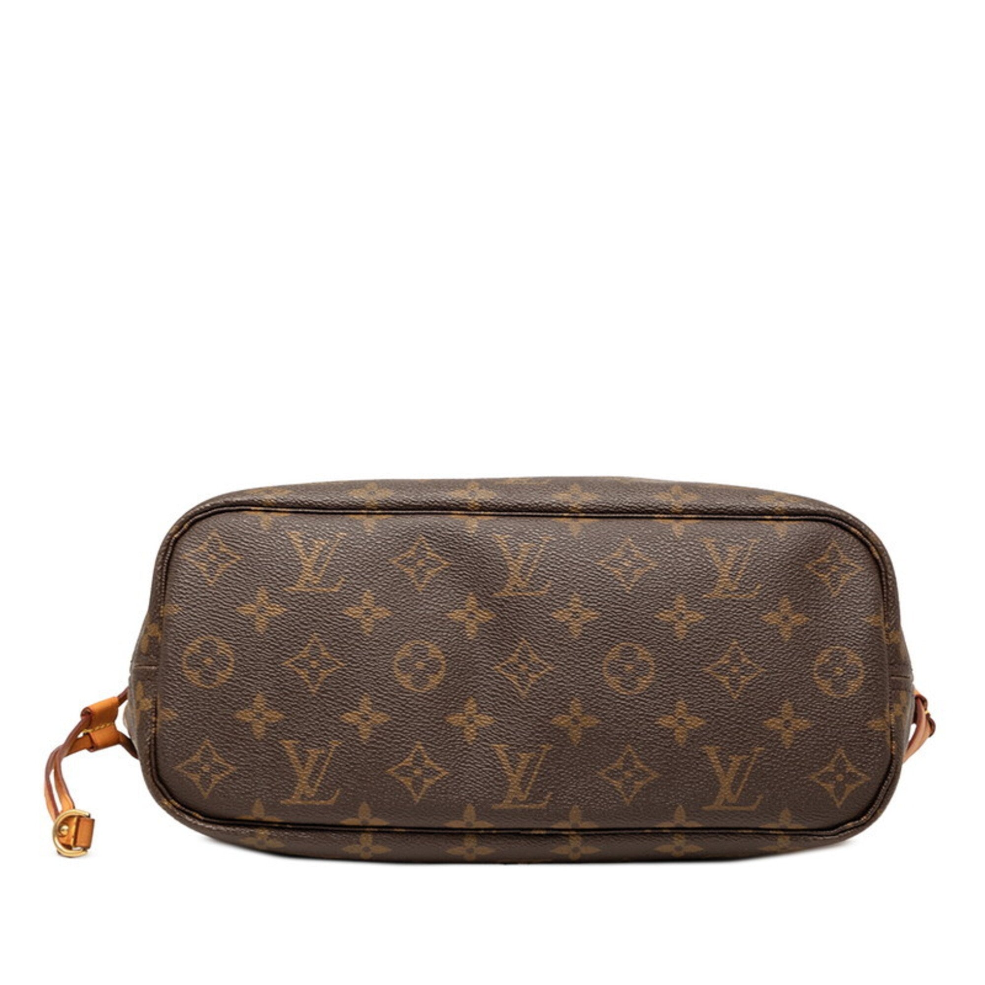 Louis Vuitton Brown Pvc Leather Handbag Tote Bag (Pre-Owned)