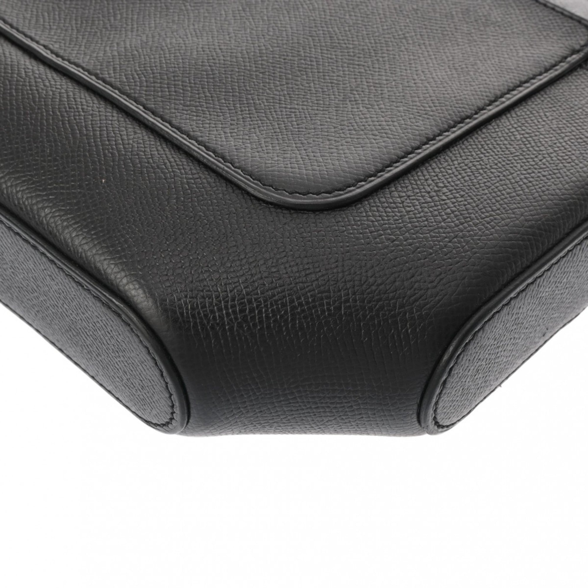 Hermes Black Epsom Leather Shoulder Bag (Pre-Owned)