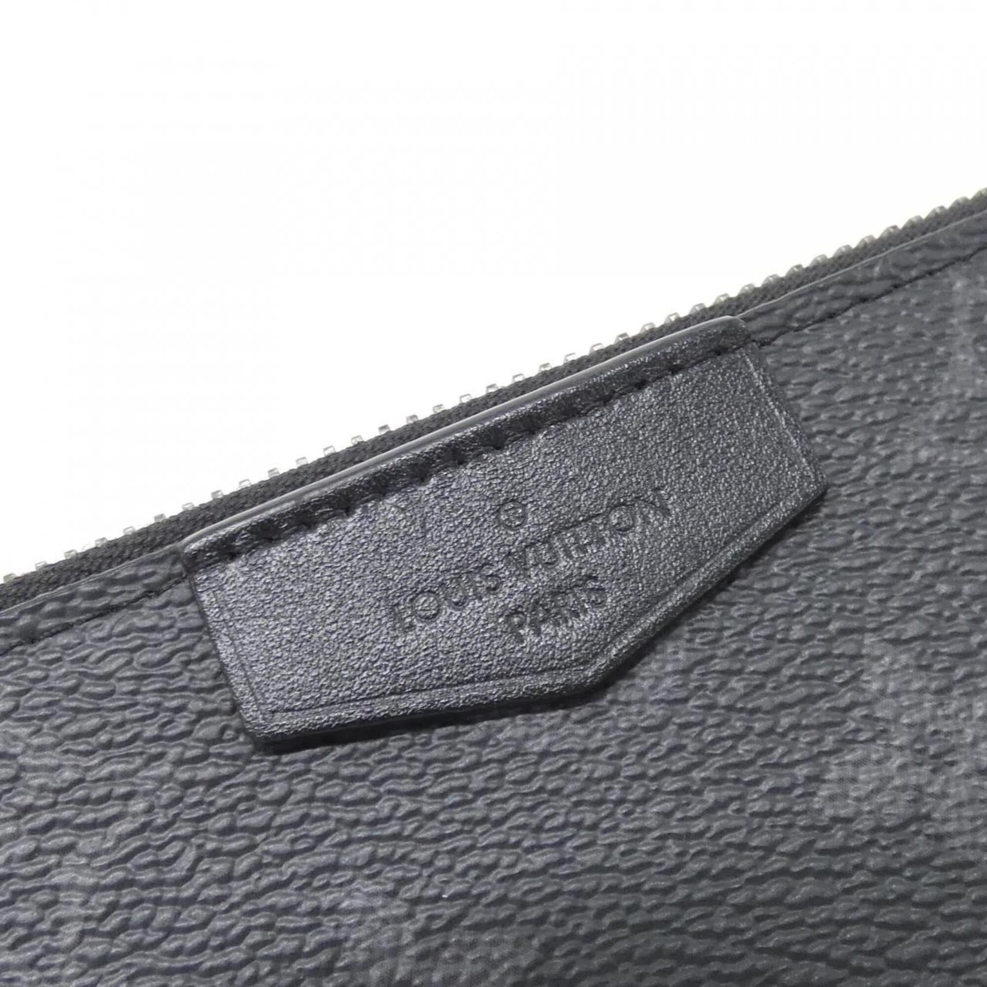 Louis Vuitton Black Monogram Eclipse Coated Canvas Shoulder Bag (Pre-Owned)