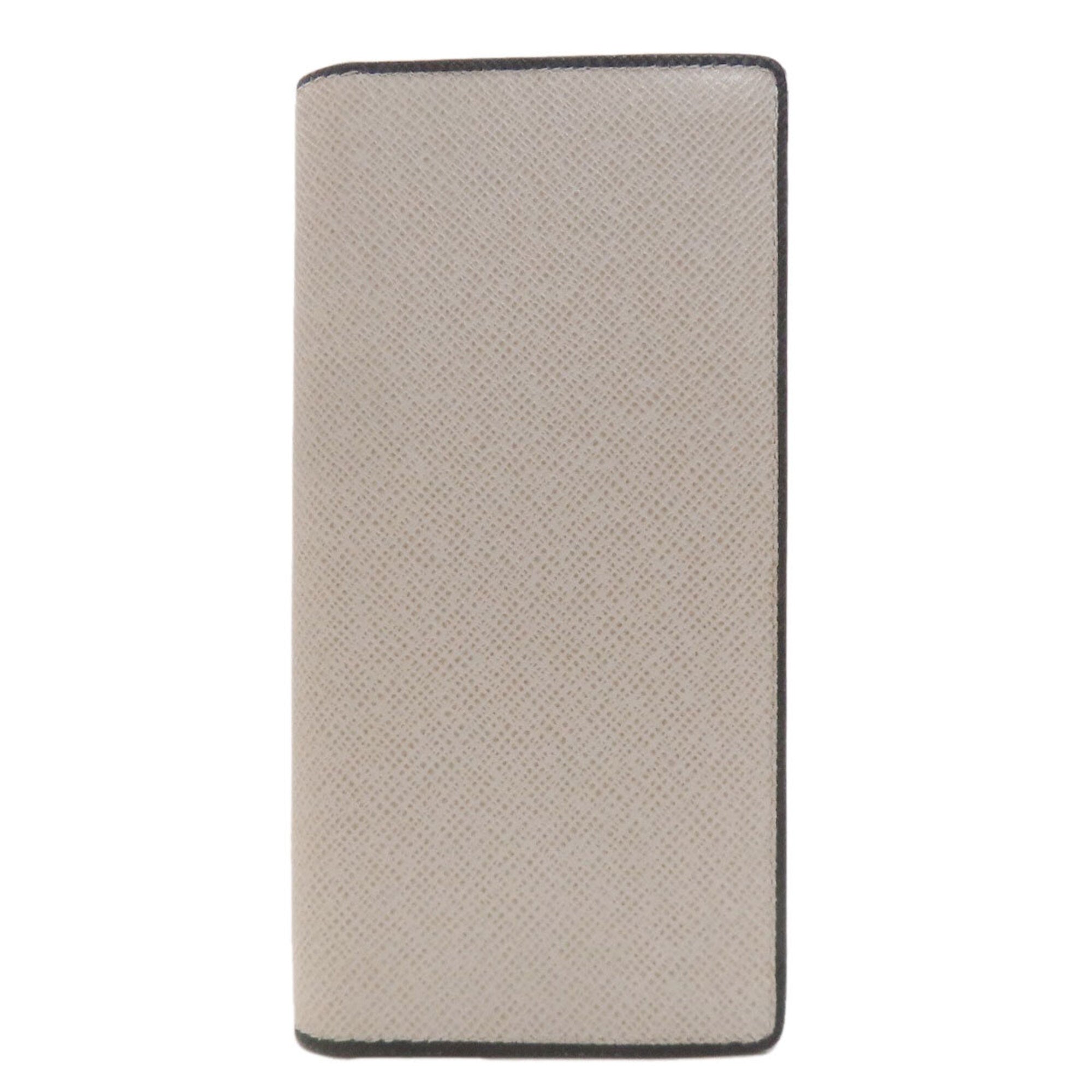 Louis Vuitton Taiga Gray Taiga Leather Long Wallet (Bi-Fold) (Pre-Owned)