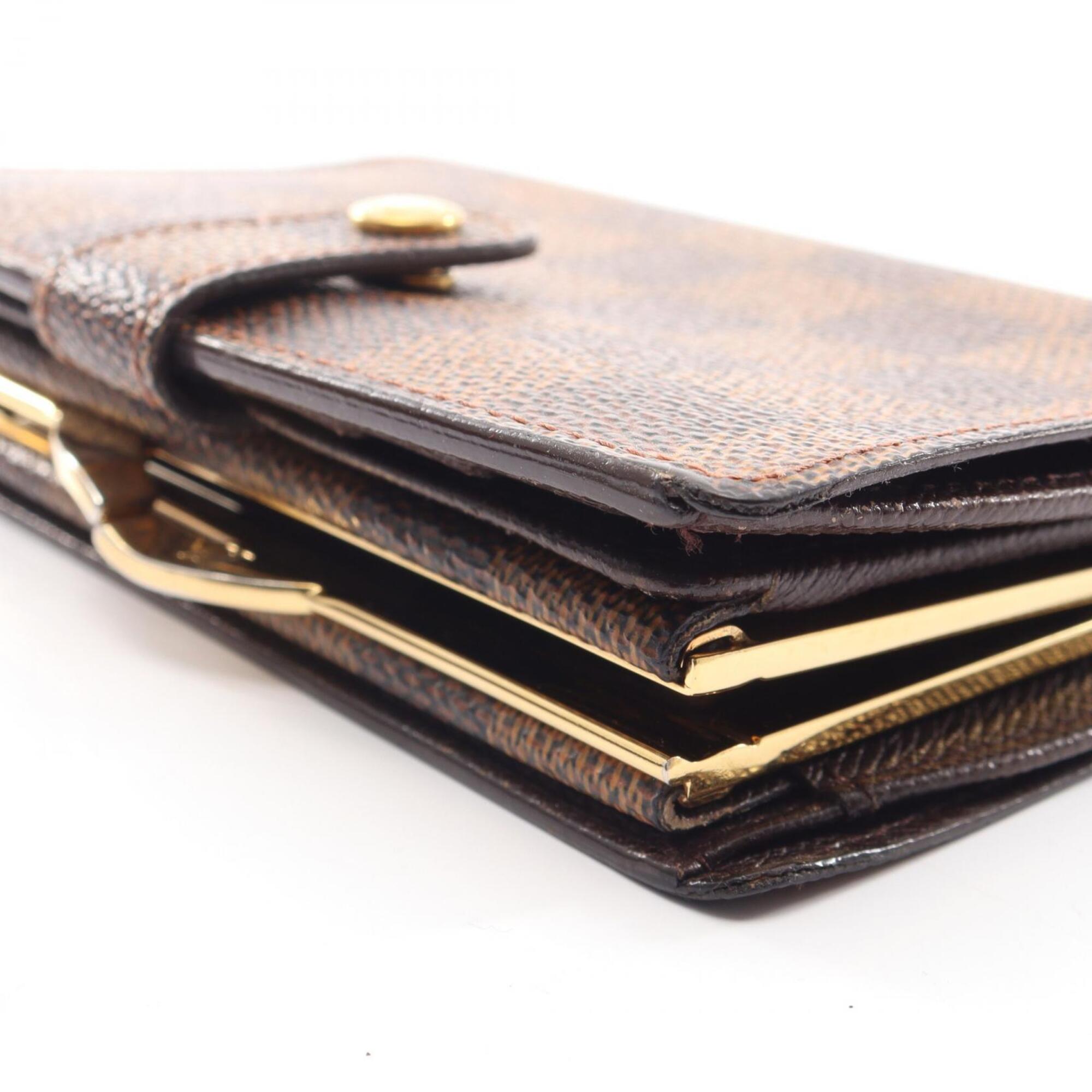 Louis Vuitton Brown Pvc Wallet (Bi-Fold) (Pre-Owned)