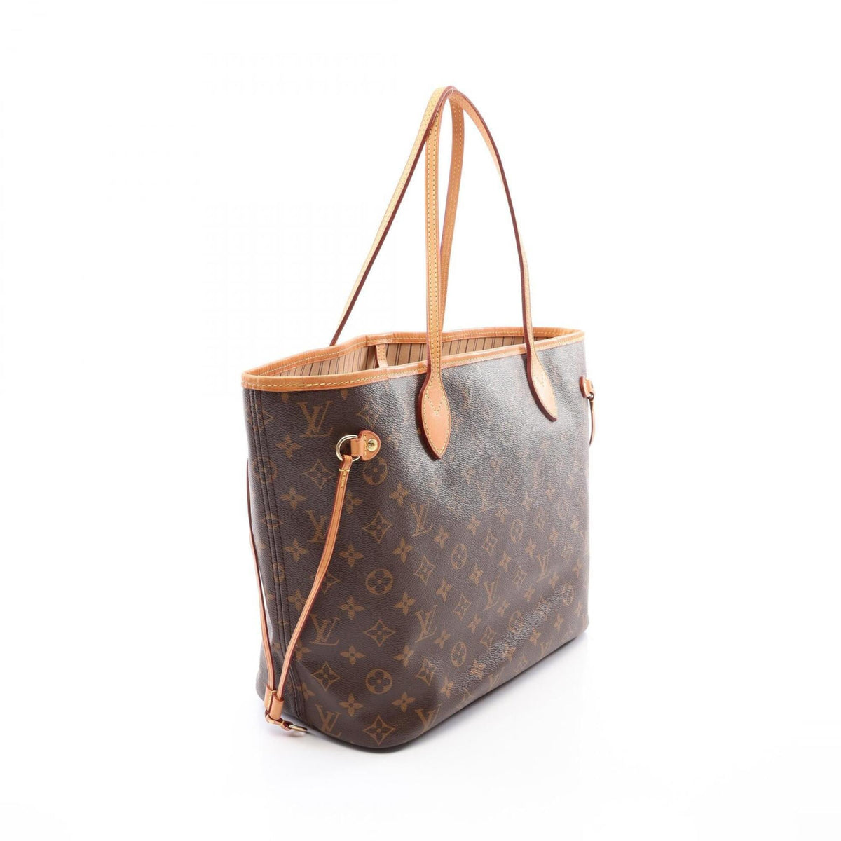Louis Vuitton Brown Monogram Handbag Pouch Tote Bag (Pre-Owned)