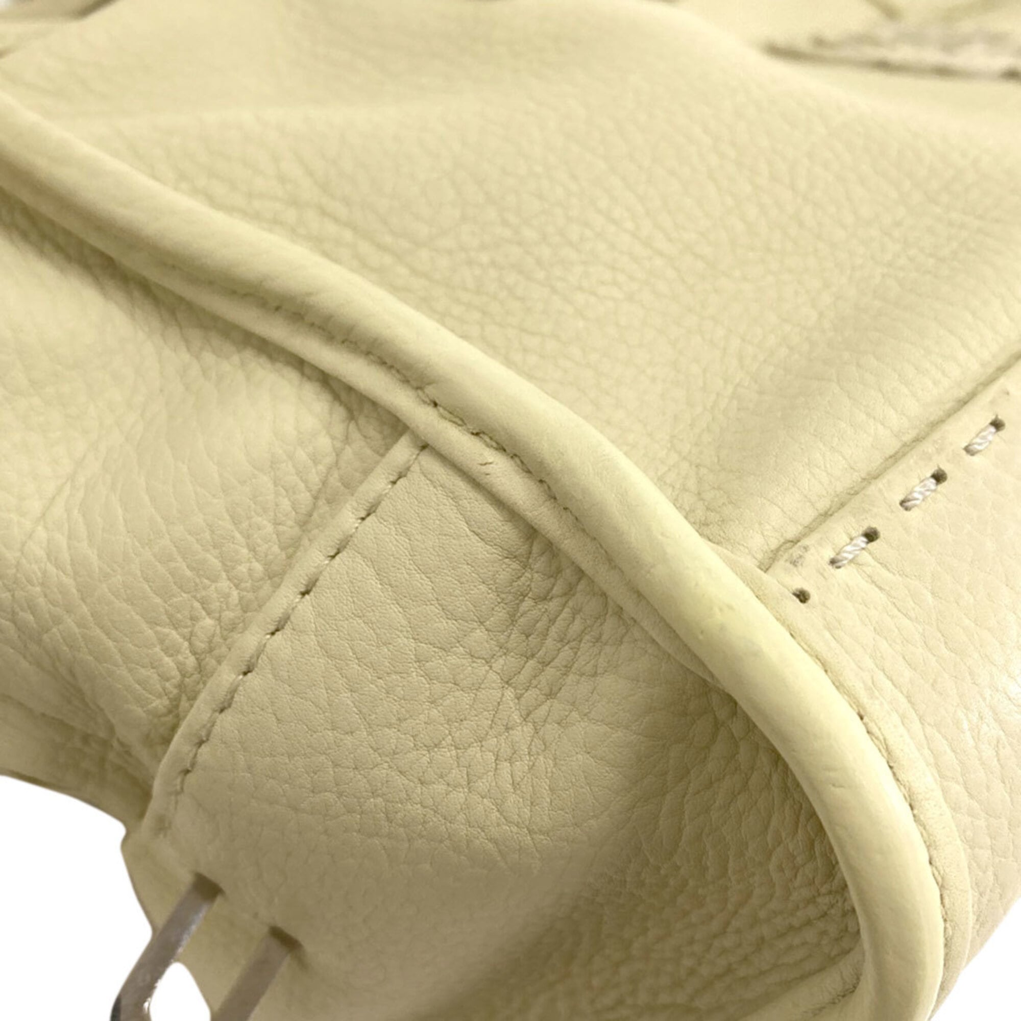 Loewe Yellow Leather Handbag (Pre-Owned)