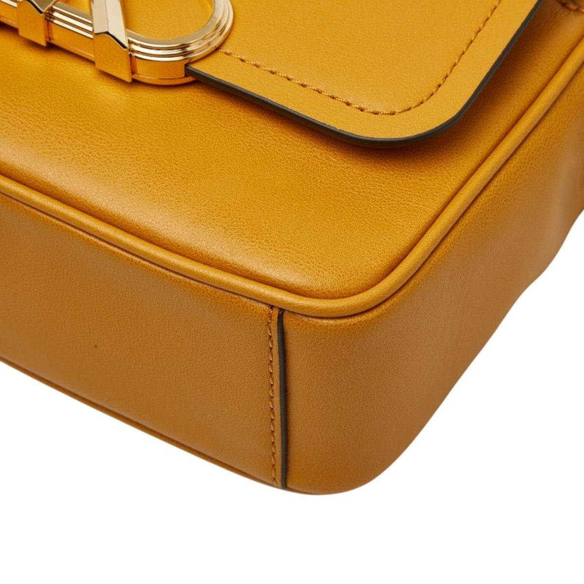 Michael Kors Yellow Leather Shoulder Bag (Pre-Owned)