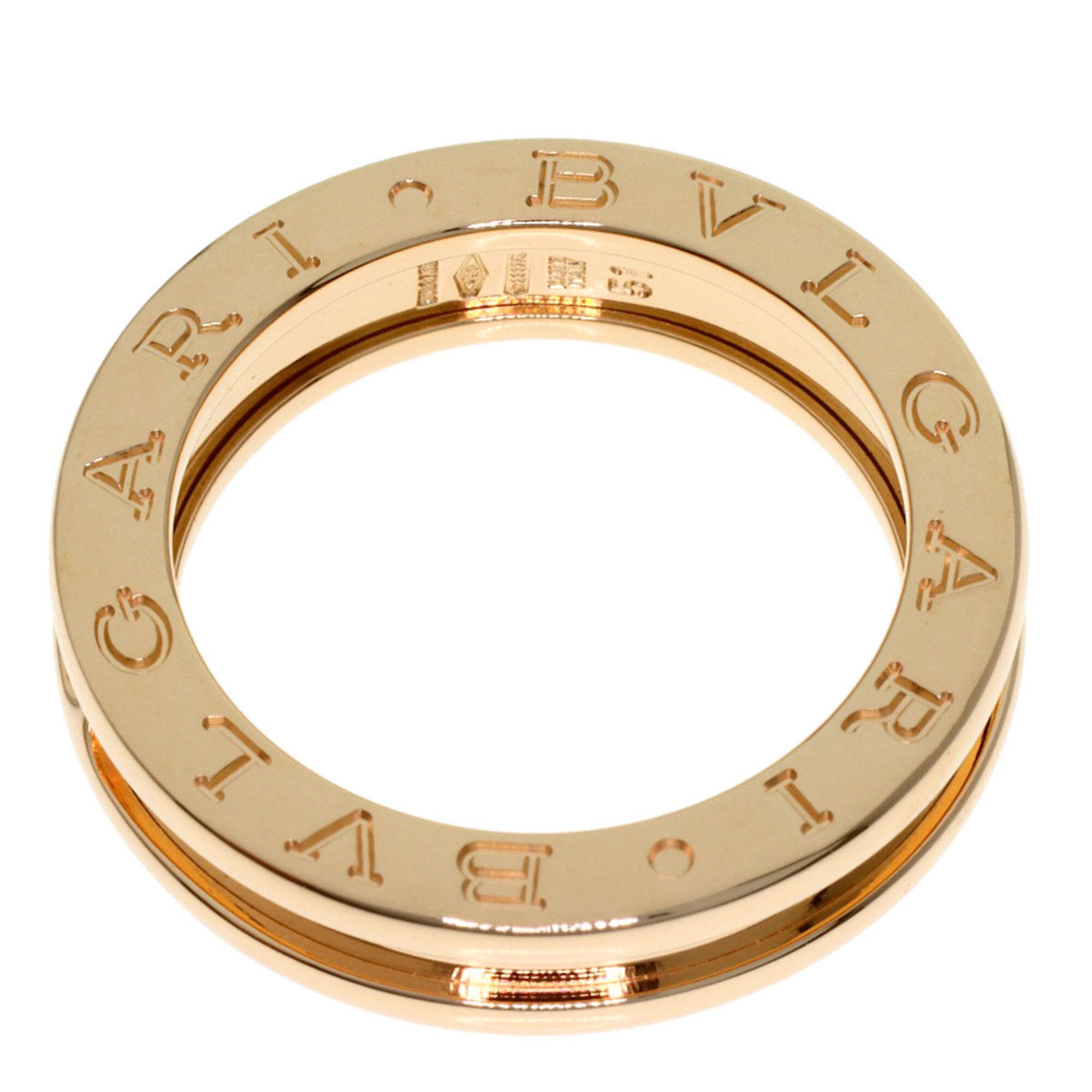 Bvlgari Pink Gold (18K) Band Ring (Pre-Owned)
