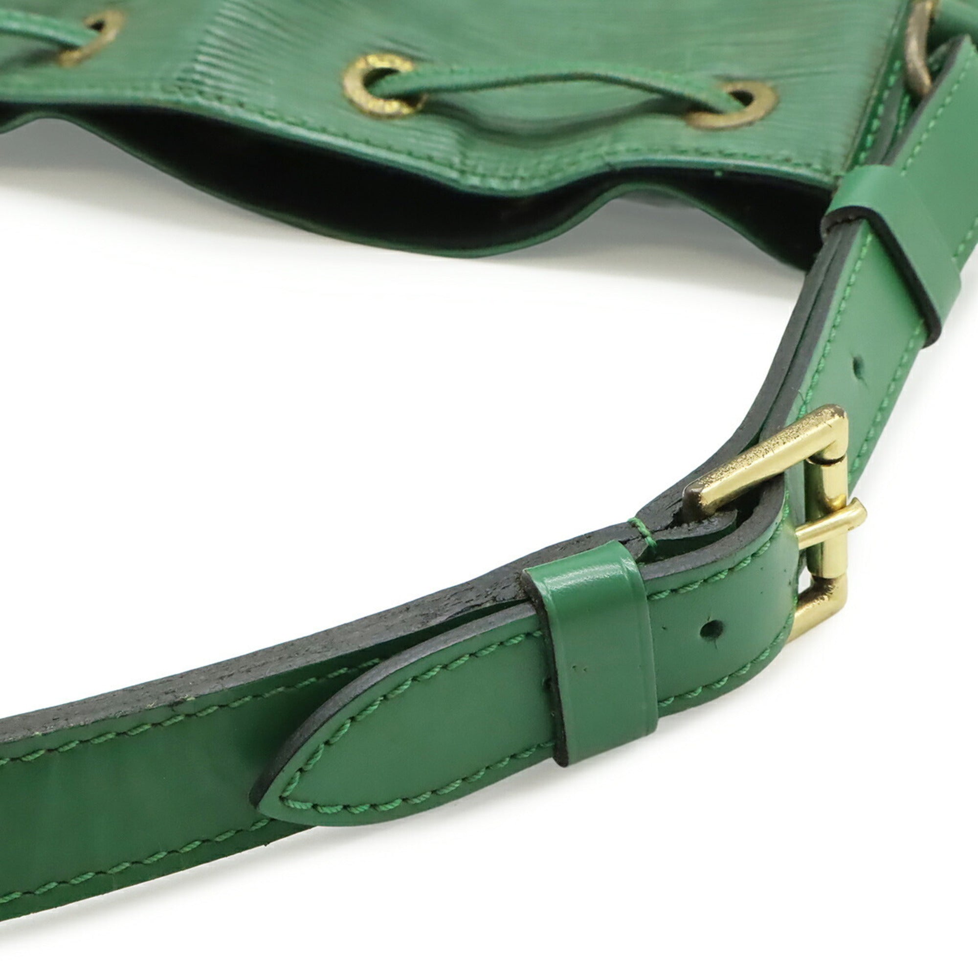 Louis Vuitton Borneo Green Green Epi Leather Shoulder Bag (Pre-Owned)