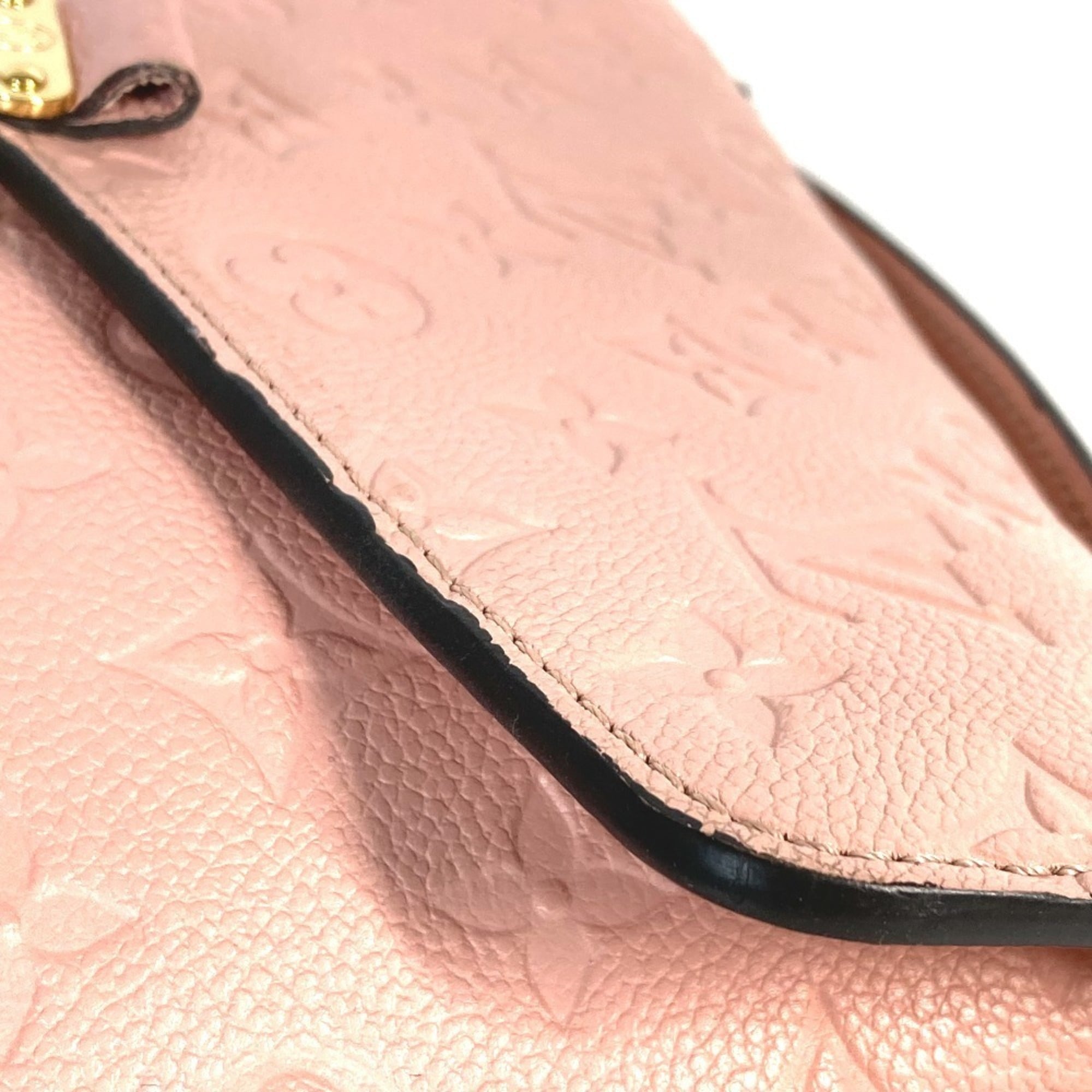 Louis Vuitton Pink Rose Poudre Monogram Empreinte Handbag Shoulder Bag (Pre-Owned)
