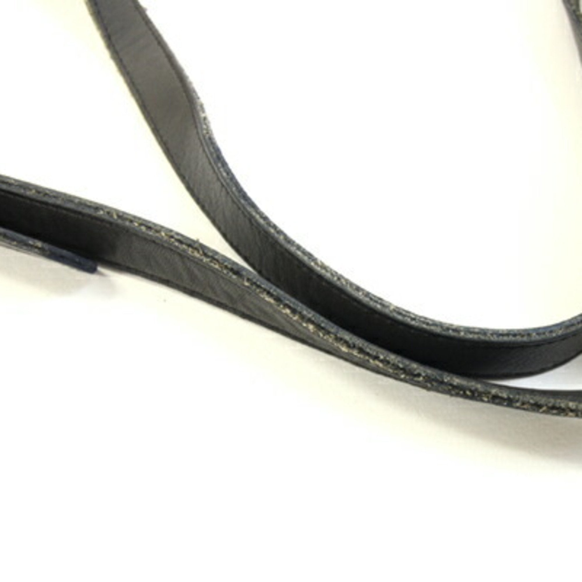 Coach Black Leather Shoulder Bag (Pre-Owned)